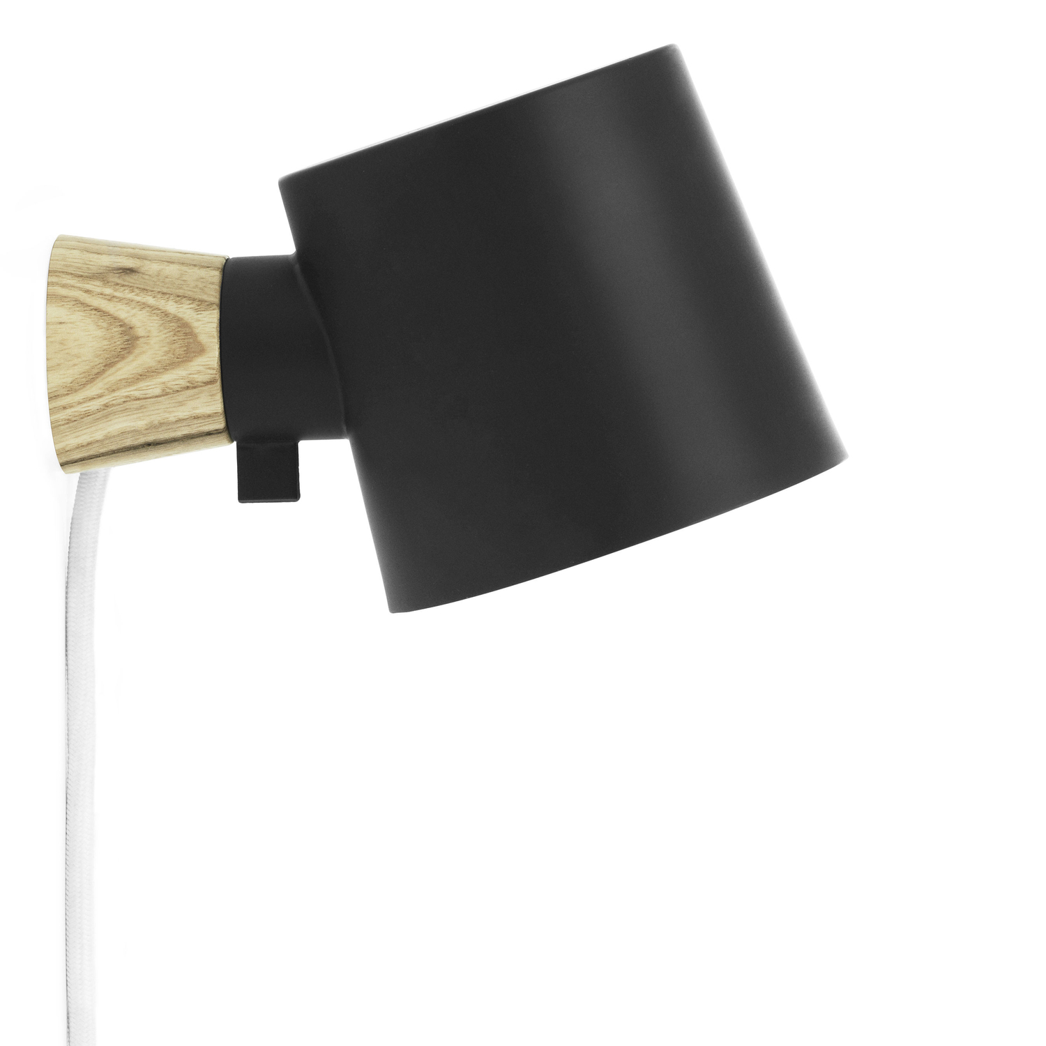 Normann Copenhagen Light - Swivel Wall Rise - Natural Wood - Ashwood - Designer Marianne Andersen