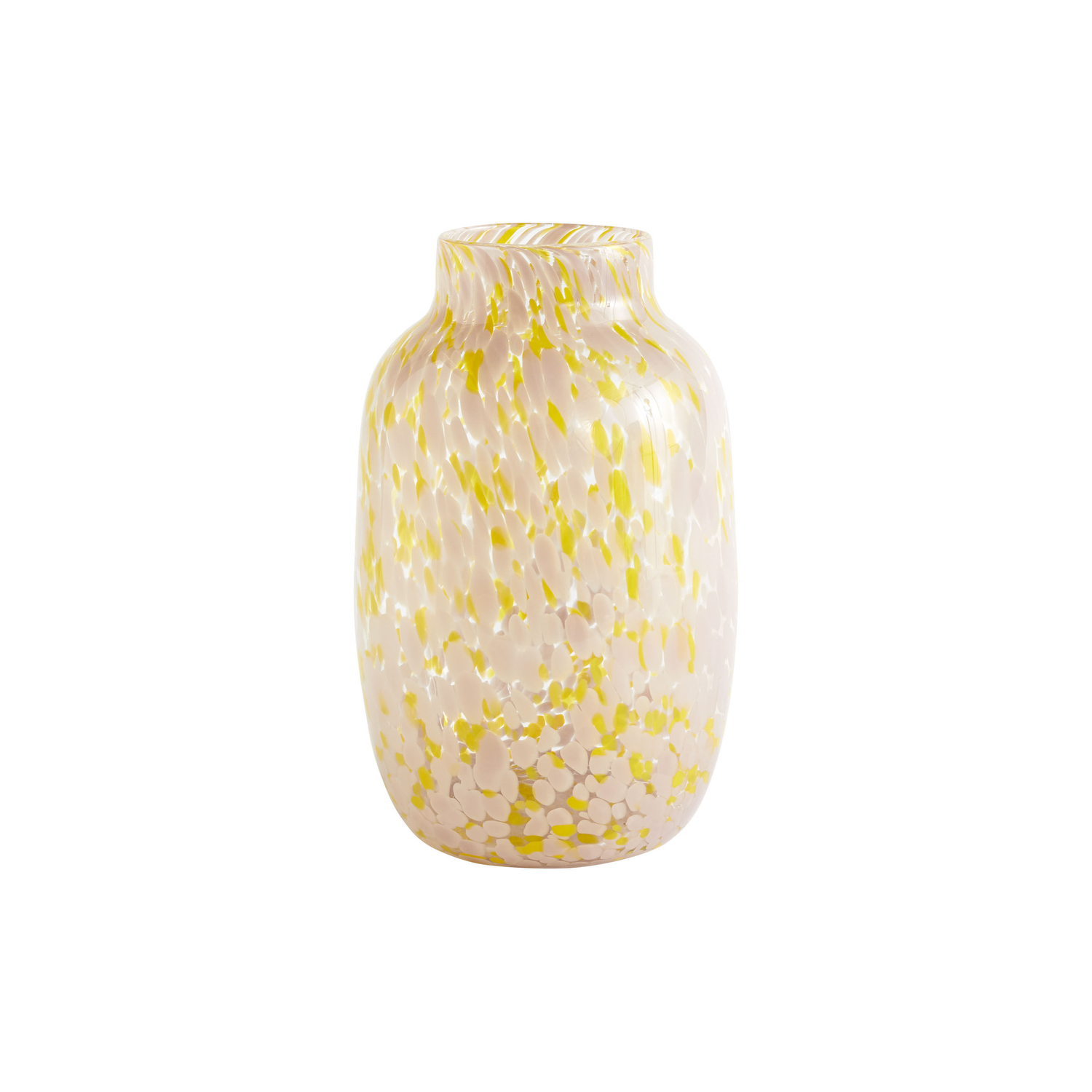 Hay Pink - Vase Splash - Blown Glass