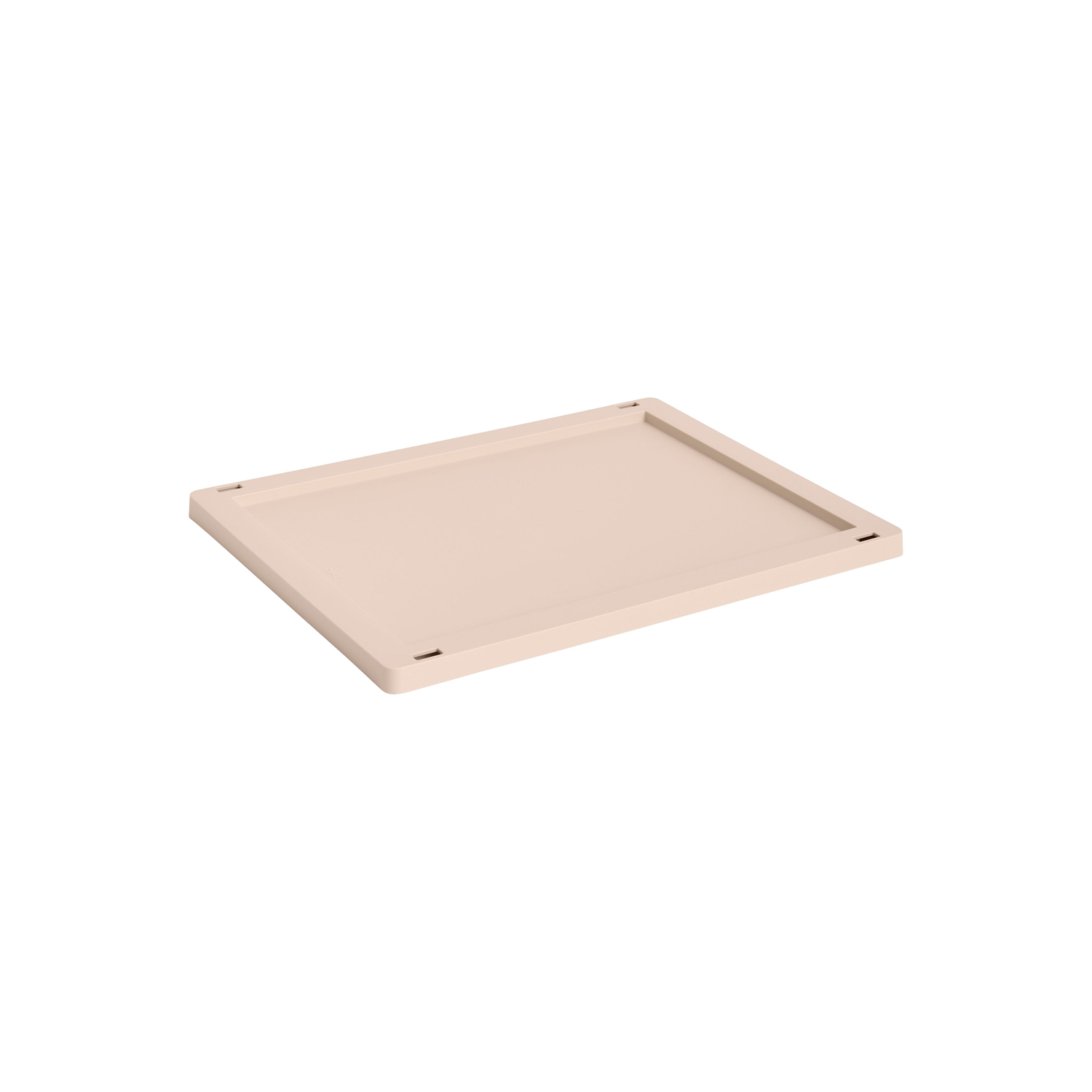 Hay Pink - Lid Colour Crate - Recycled Polypropylene - Designer Studio