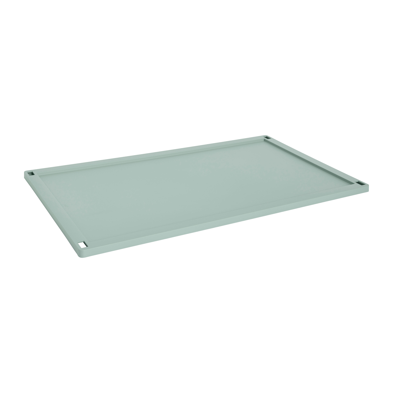 Hay Green - Lid Colour Crate - Recycled Polypropylene - Designer Studio