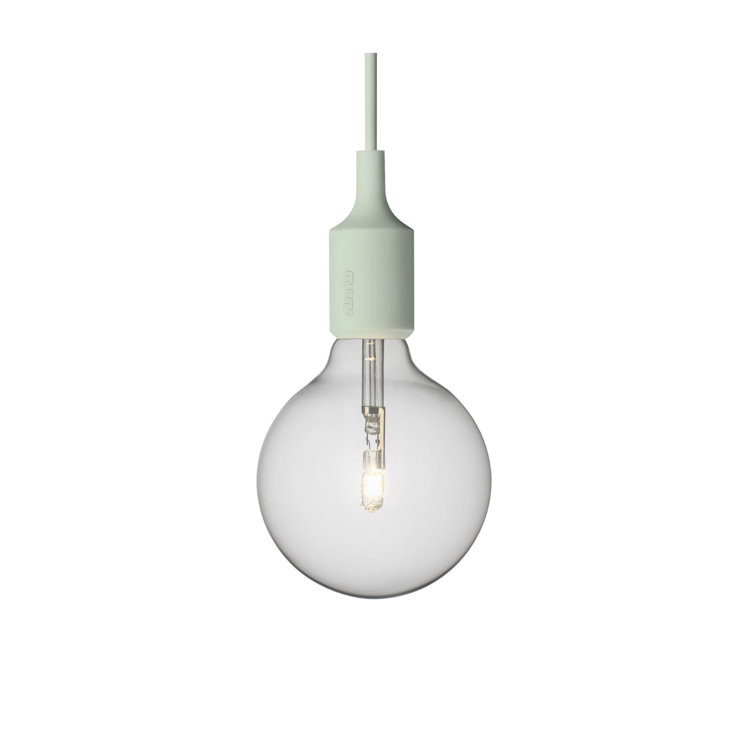 Muuto - Pendant E27 - Green - Silicone - Designer Taf Architects