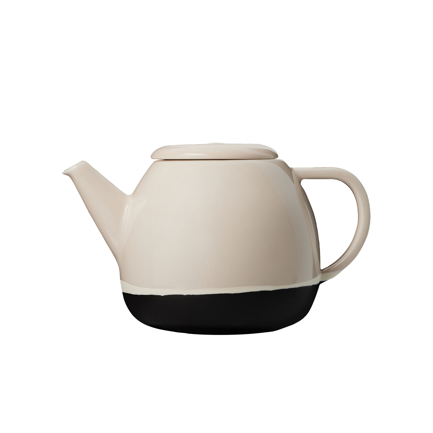 Maison Sarah Lavoine White - Teapot Sicilia - Enamelled Sandstone - Designer Sarah Lavoine