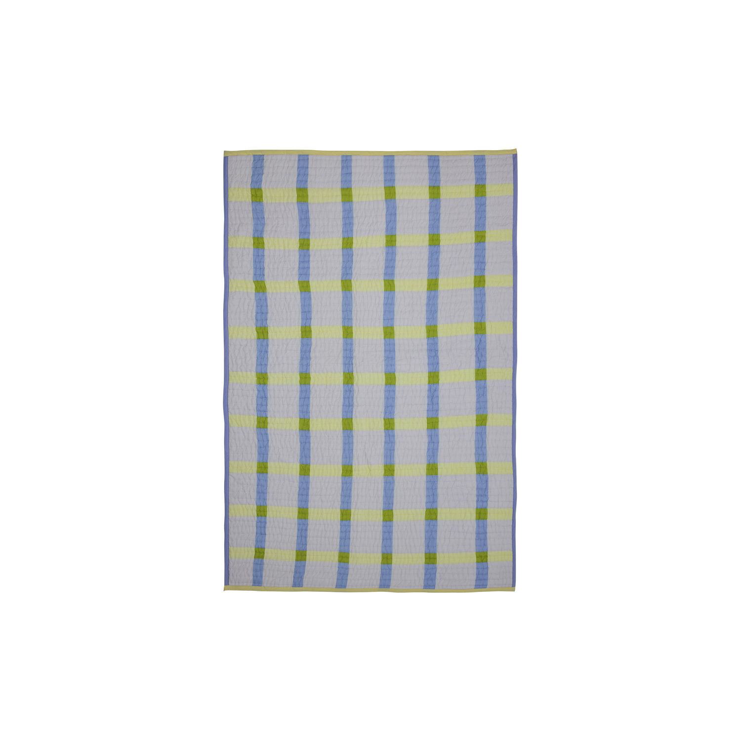 Hübsch Yellow - Bedspread Tento - Oeko-Tex Certified Cotton