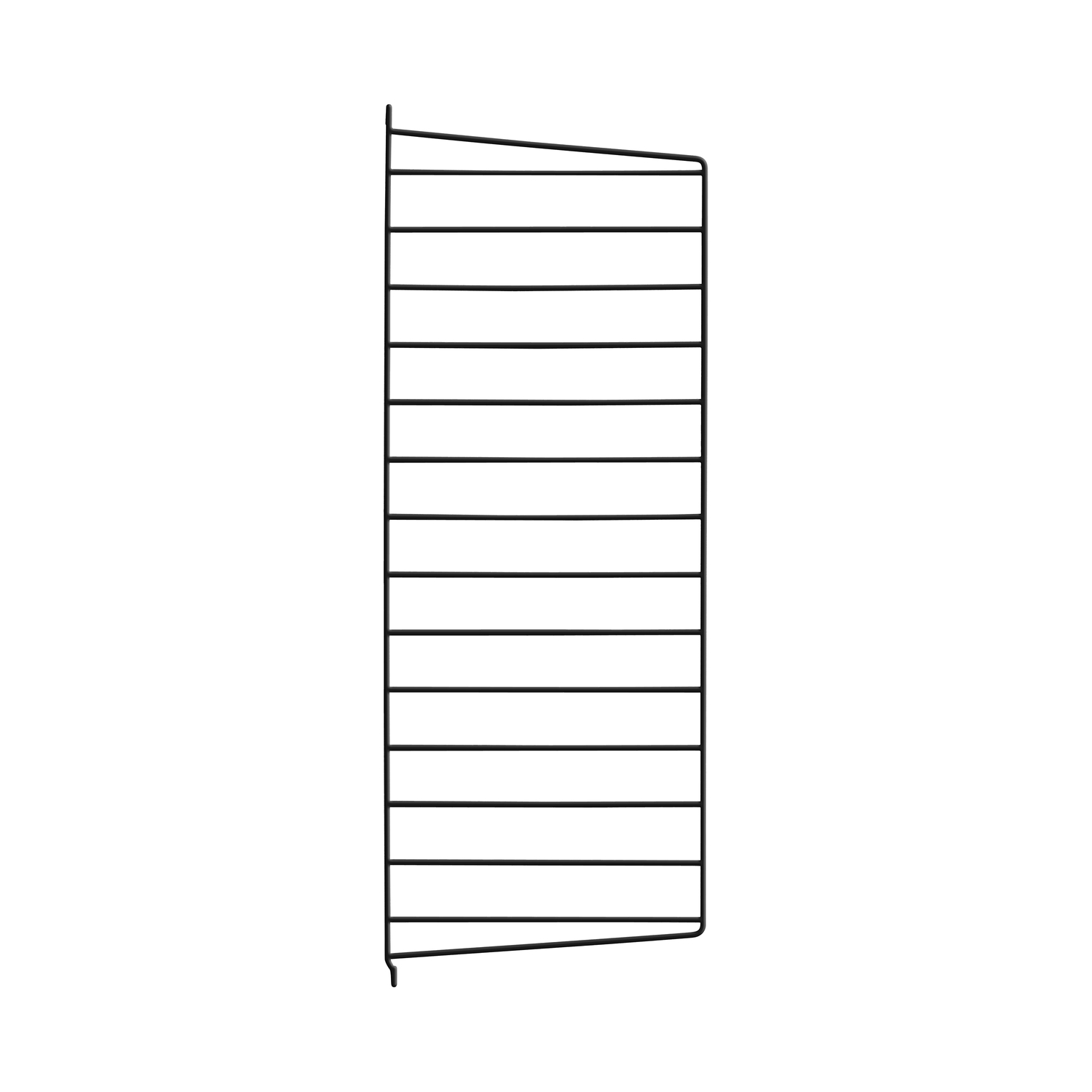 String Furniture - Wall Mount String System - Black - Lacquered Steel - Designer Nils Strinning