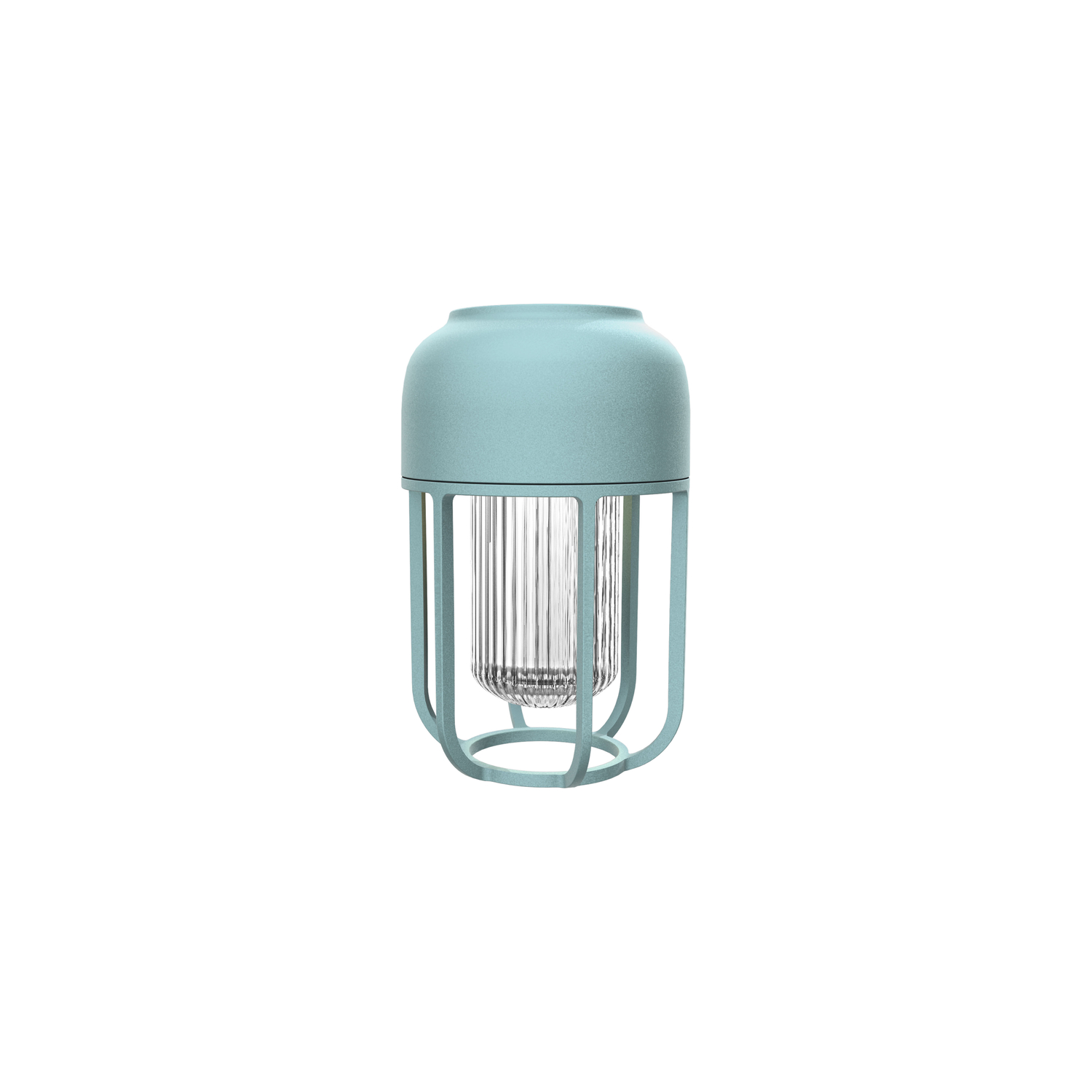 Houe Blau - Outdoor-Solarlampe Light N°1 - Recycelter Kunststoff - Designer Henrik Pedersen
