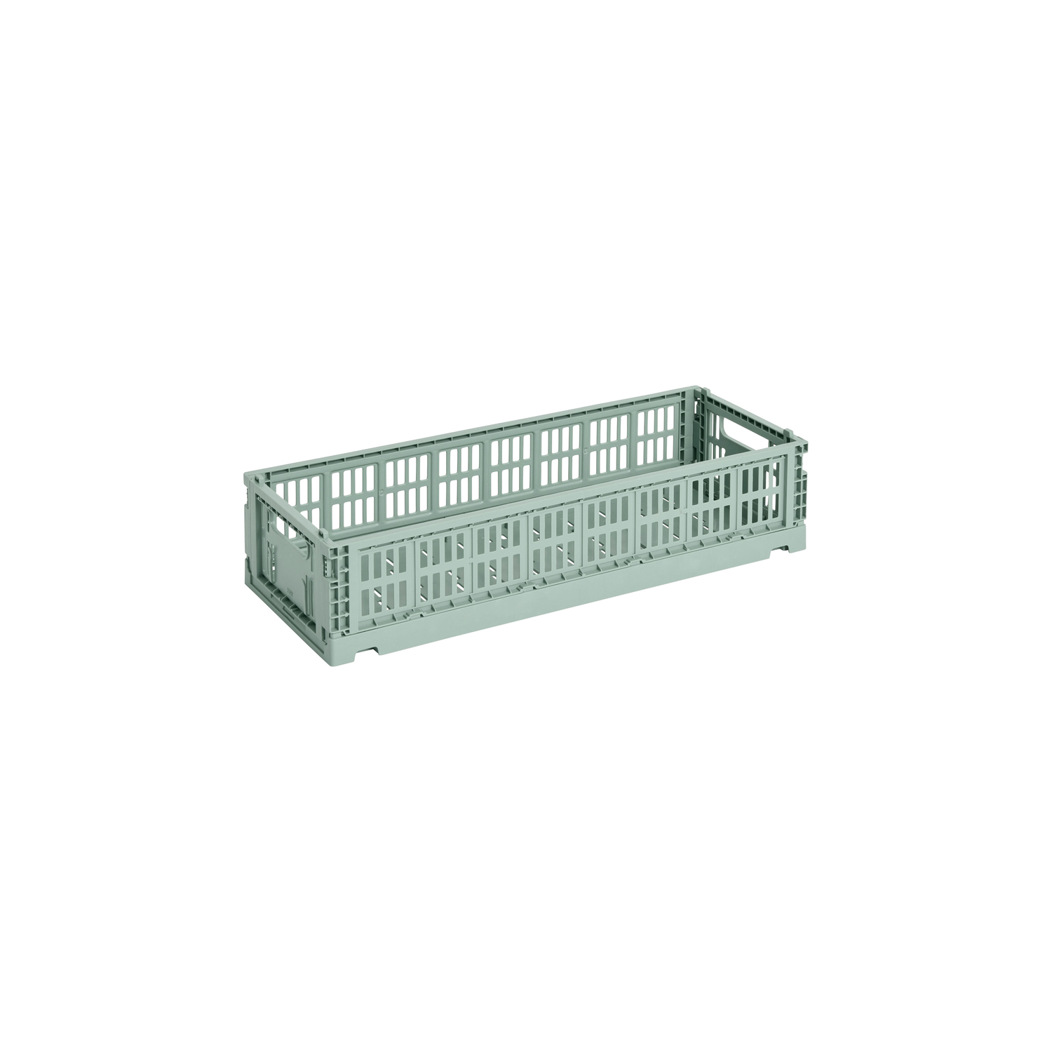 Hay Green - Basket Colour Crate - Recycled Polypropylene - Designer Studio