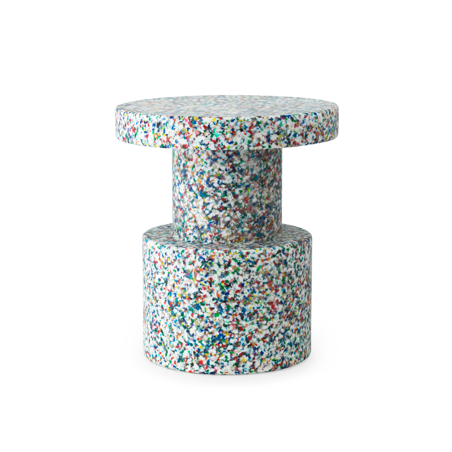 Normann Copenhagen - Hocker Bit - Bunt - Recyceltes Polyethylen - Designer Simon Legald