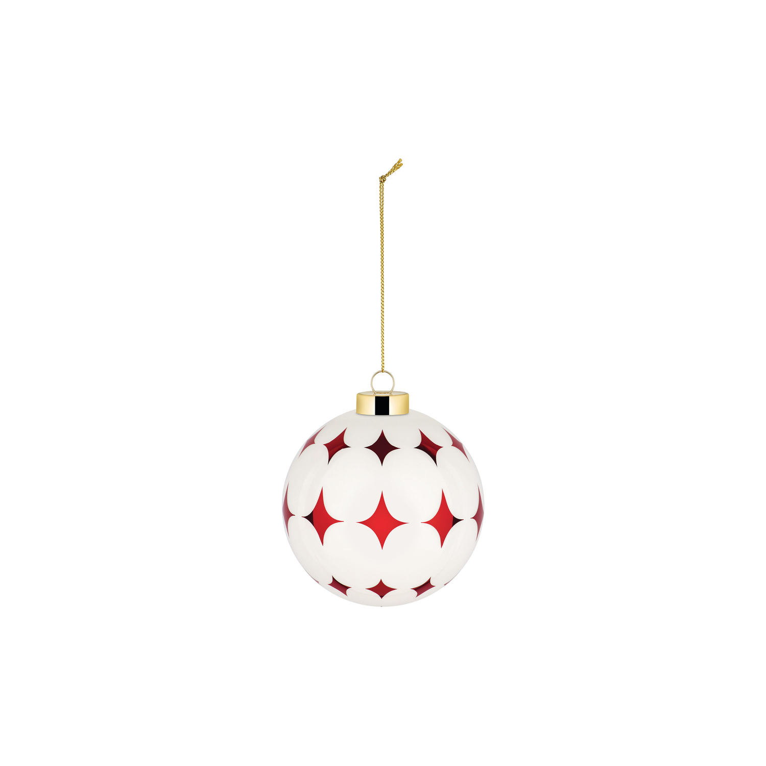 Alessi Red - Bauble Delight - Blown Glass - Designer Nika Zupanc