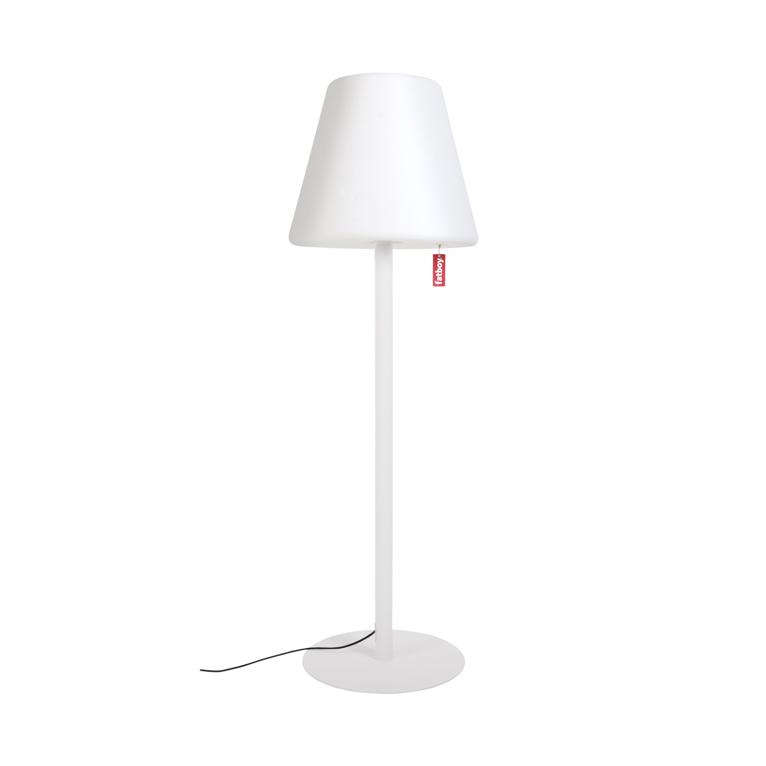 Fatboy White - Outdoor Floor Lamp Edison - Polythene - Designer Alex Bergman