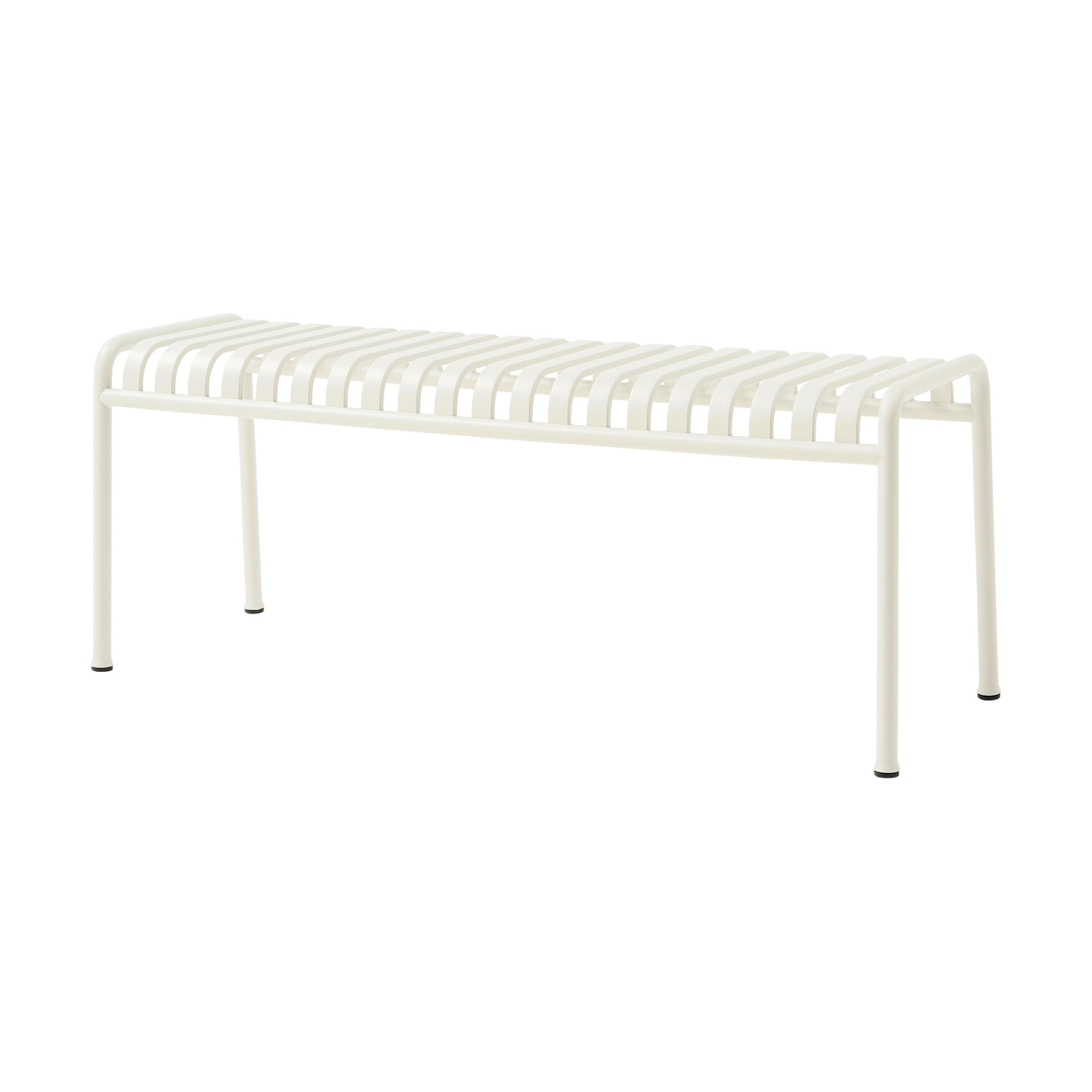 Hay Bianco - Panchina Palissade - Acciaio - Designer Ronan & Erwan Bouroullec