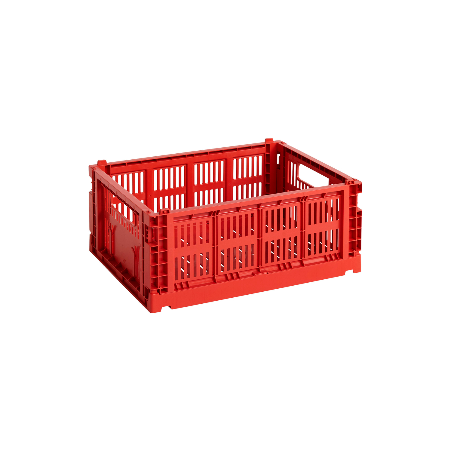 Hay Red - Basket Colour Crate - Recycled Polypropylene - Designer Studio Size 26.5