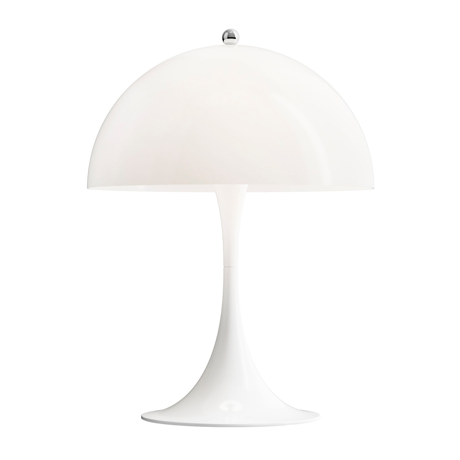 Louis Poulsen White - Table Lamp Panthella - Acrylic - Designer Verner Panton