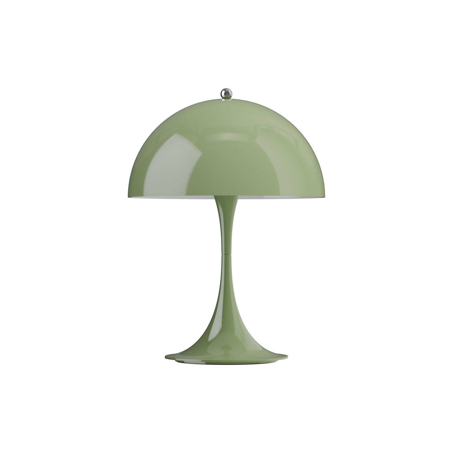 Louis Poulsen Green - Wireless Rechargeable Lamp Panthella - Polycarbonate - Designer Verner Panton