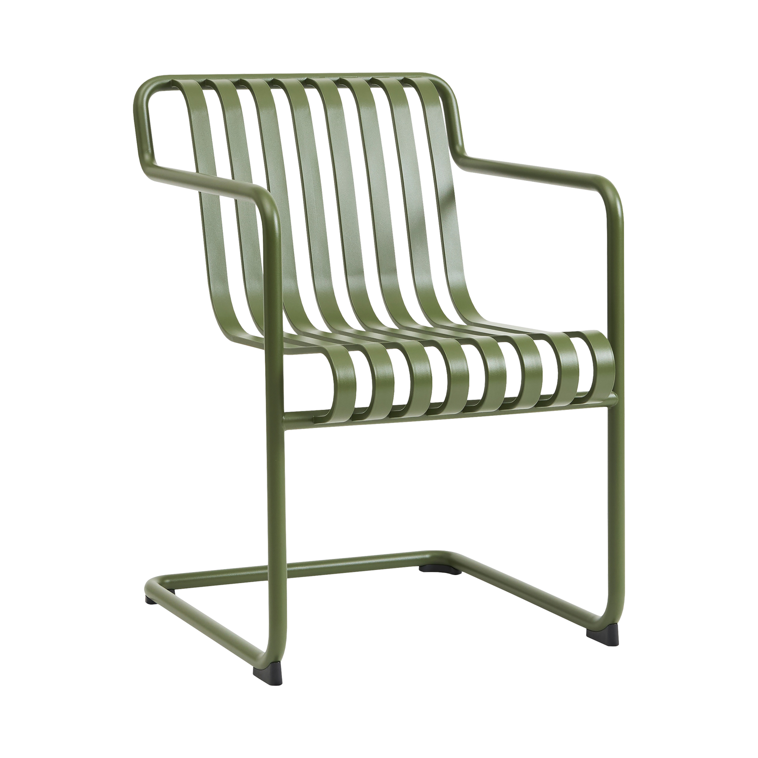 Hay Green - Dining Chair Palissade - Powder Coated Steel - Designer Ronan & Erwan Bouroullec