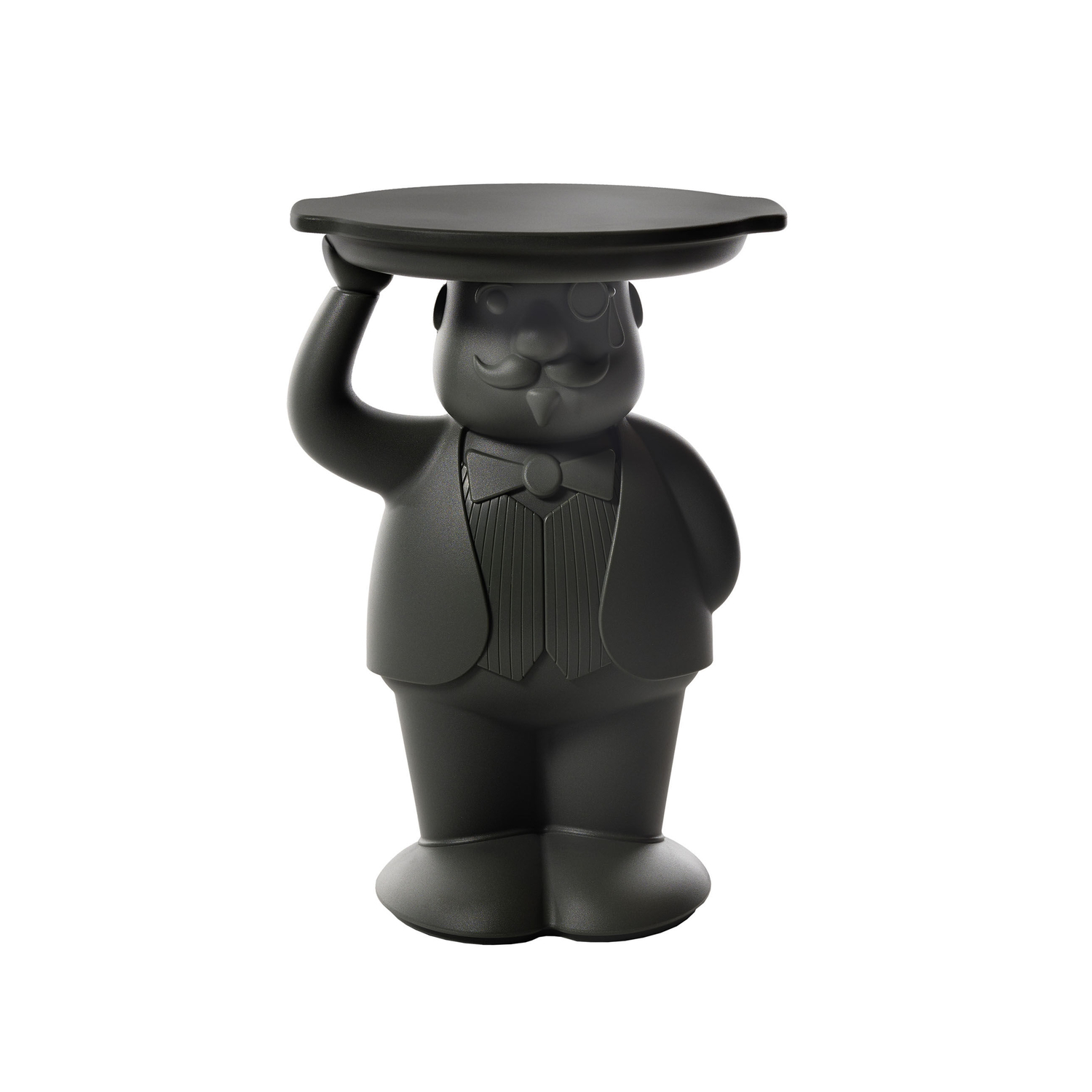 Slide Black - End Table Amanda - Polythene - Designer Favaretto Studio