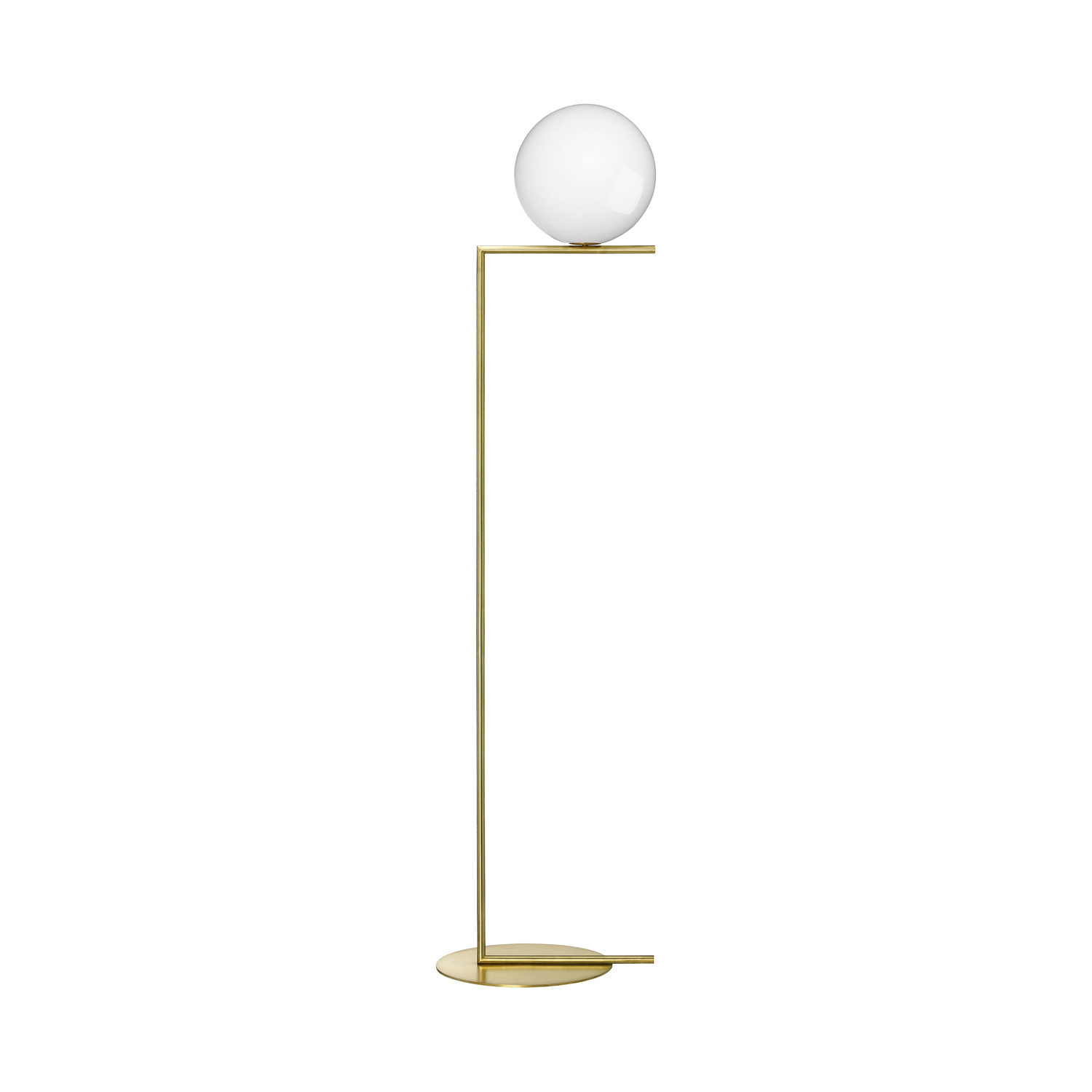 Flos Light - Floor Lamp Ic - Metal - Blown Glass - Designer Michael Anastassiades