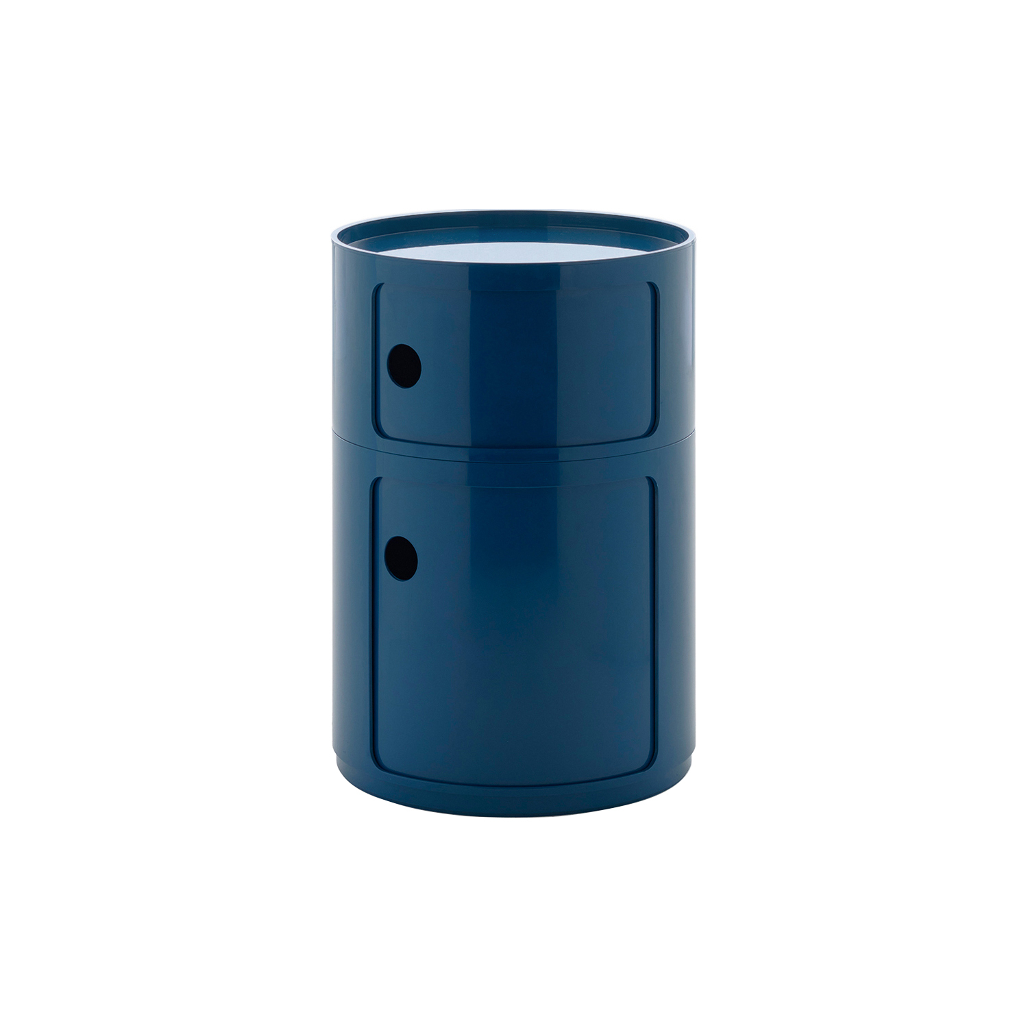 Kartell - Portaoggetti Componibili - Blu - ABS - Designer Anna Castelli Ferrieri