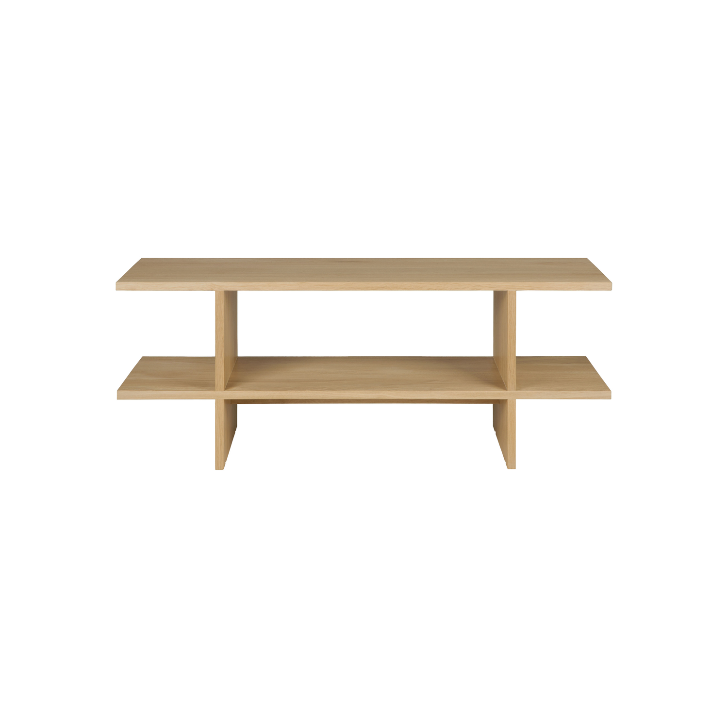 Ethnicraft - Coffee Table Kabuki - Natural Wood - Solid Oak - Designer Reynaldo Zapp