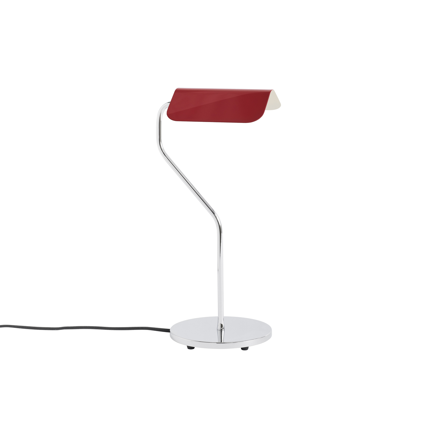 Hay - Lampe de table Apex - Rouge - Acier peint - Designer John Tree