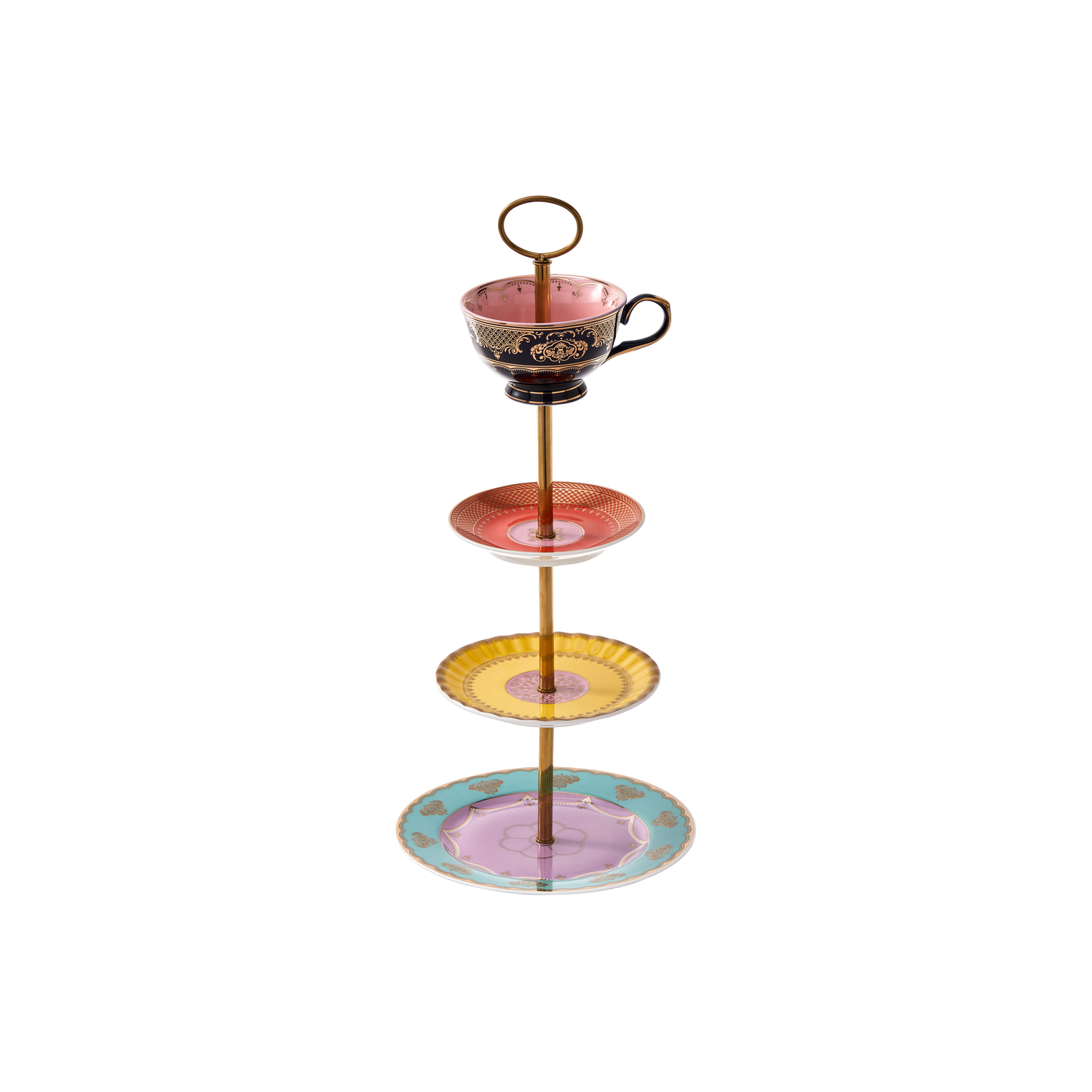 Polspotten - Presentation Dish Grandpa - Multicoloured - China