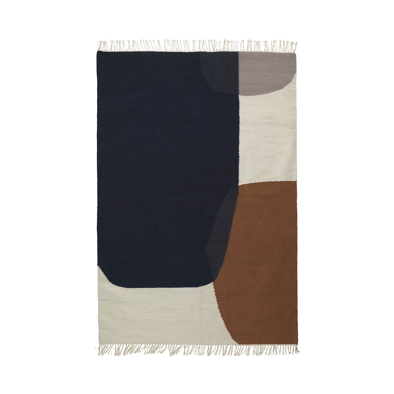 Ferm Living - Rug Tapis - Multicoloured - Wool - Designer Trine Andersen