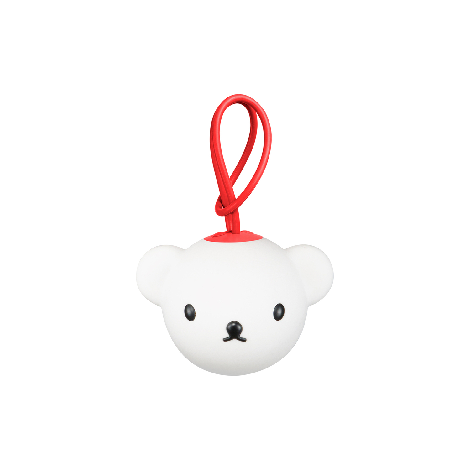 Fatboy - Lampada da esterno ricaricabile senza fili Miffy - Rosso - Silicone - Designer Nathalie Schellekens