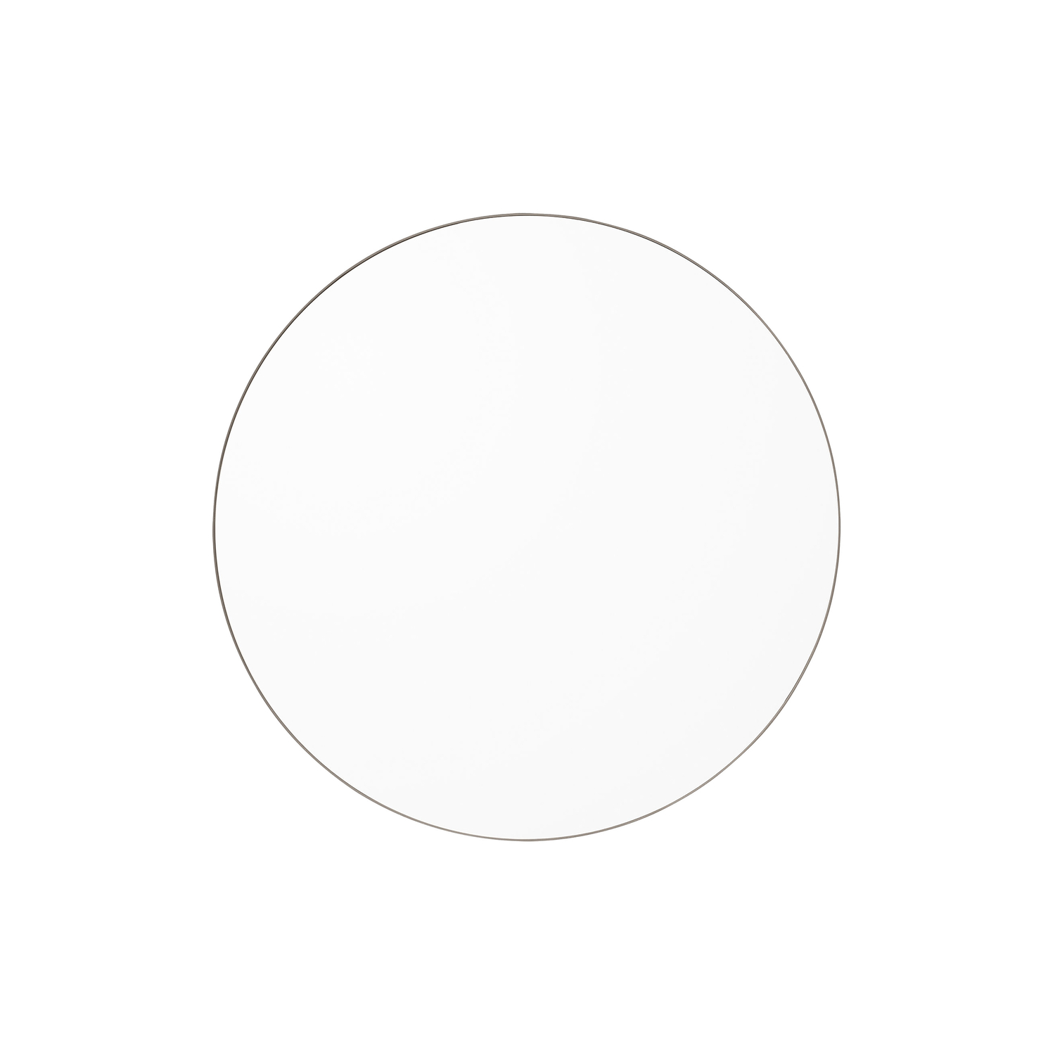 Aytm - Wall Mirror Circum - Natural Wood - Painted Mdf