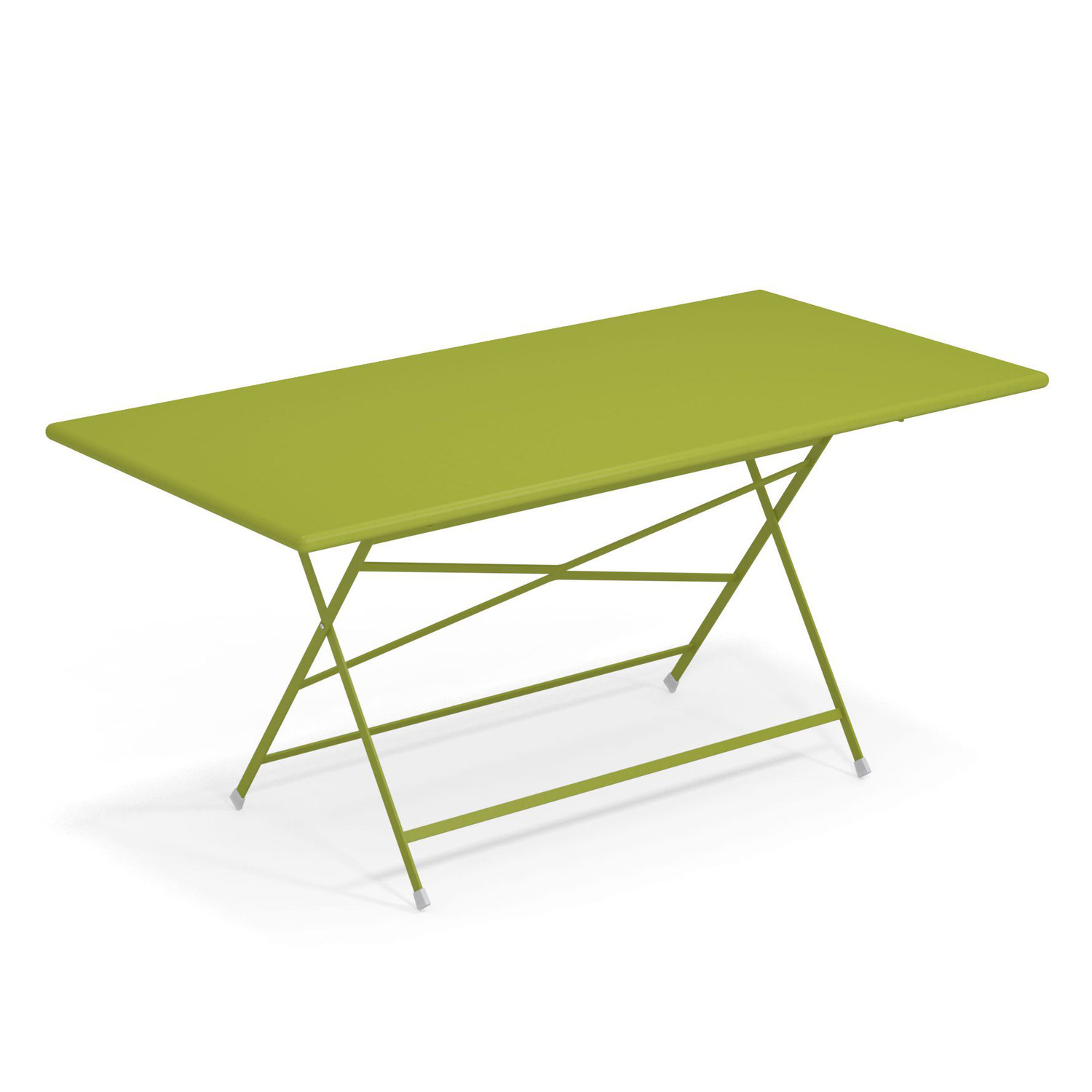 Emu Green - Rectangular Table Arc En Ciel - Varnished Steel