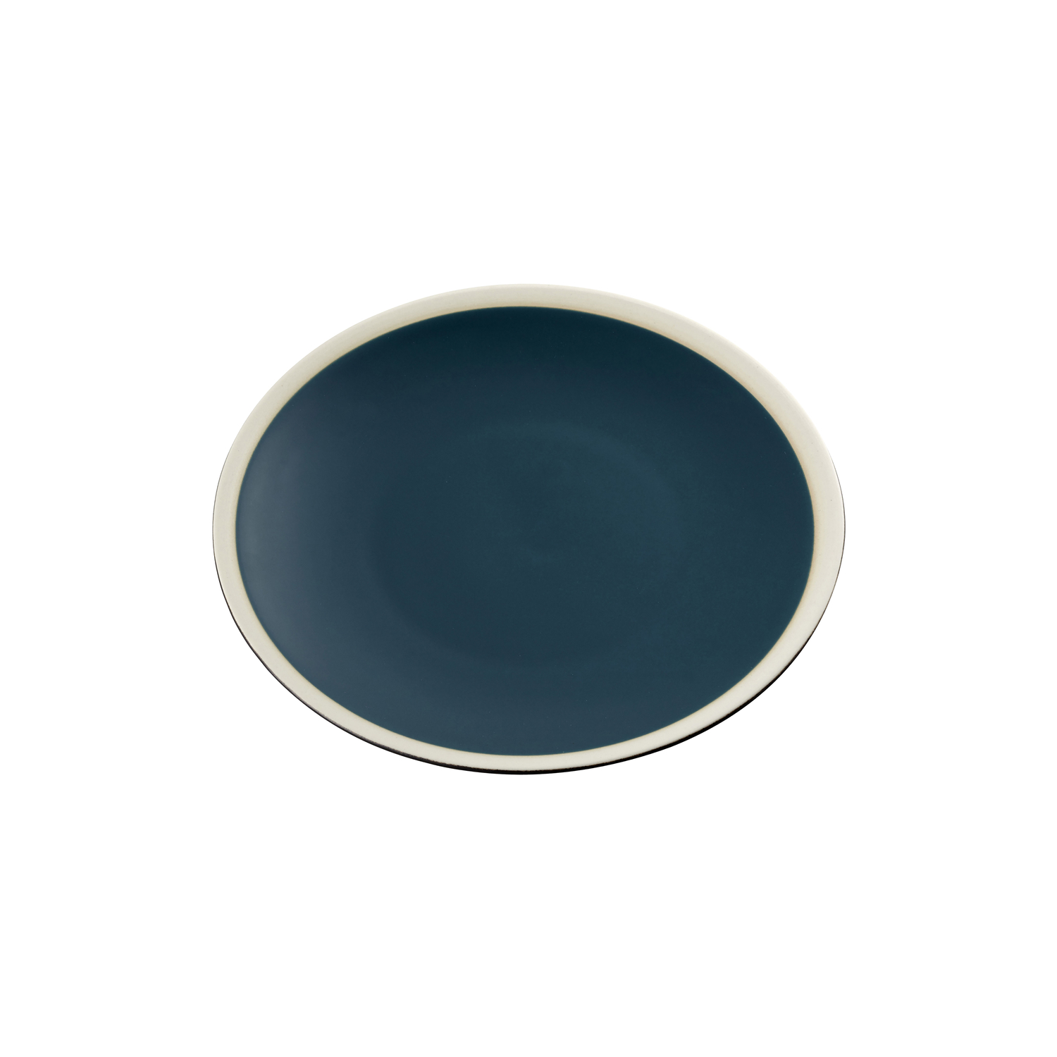 Maison Sarah Lavoine Blue - Dessert Plate Sicilia - Enamelled Sandstone - Designer Sarah Lavoine