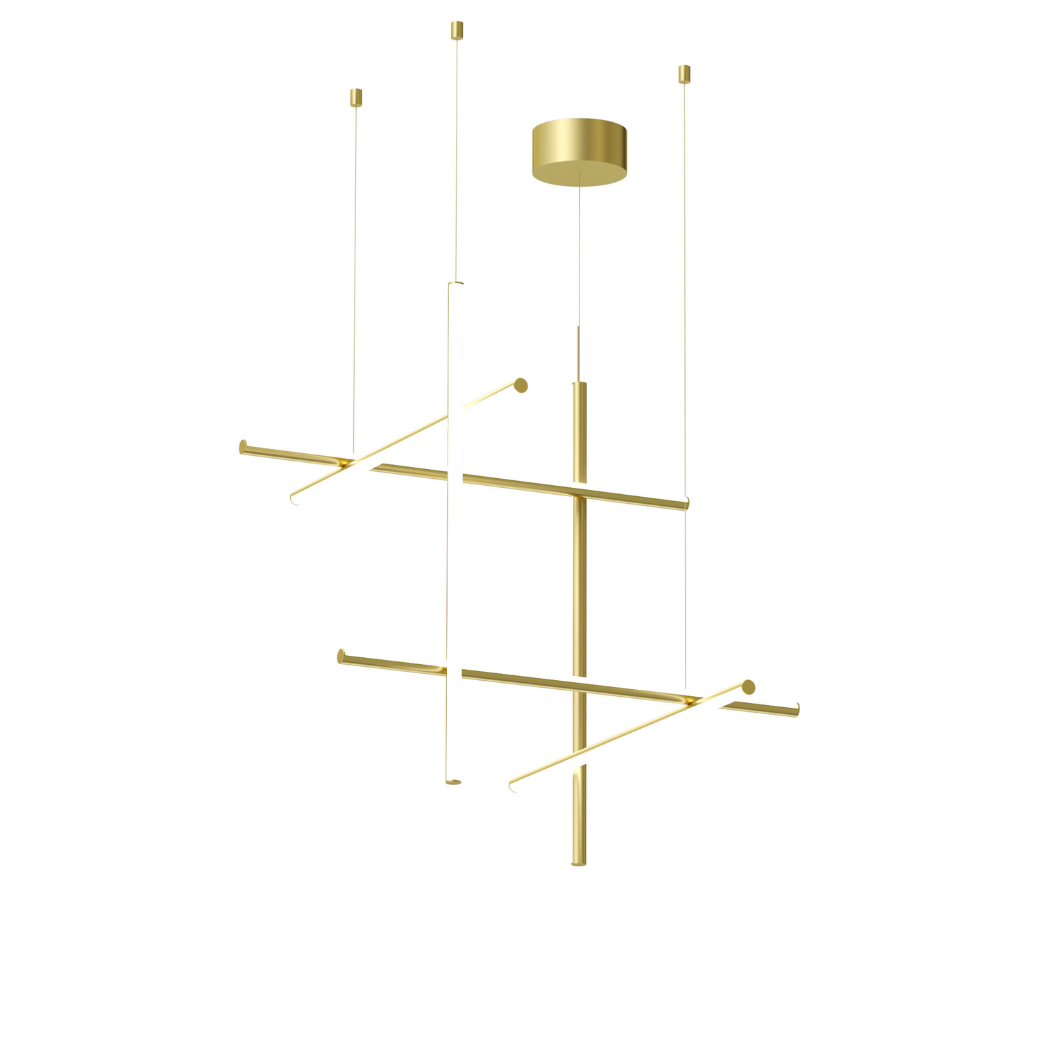 Flos Oro - Sospensione Coordinates - Metallo - Alluminio Estruso - Designer Michael Anastassiades