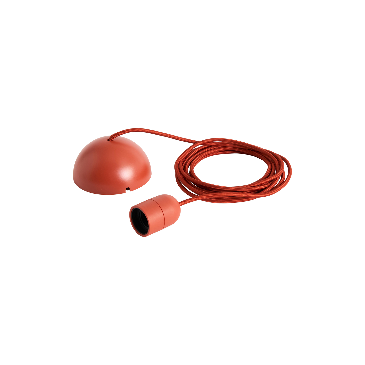 Hay - Electrical System For Suspension Paper Shade - Red - Abs - Designer Hay Studio