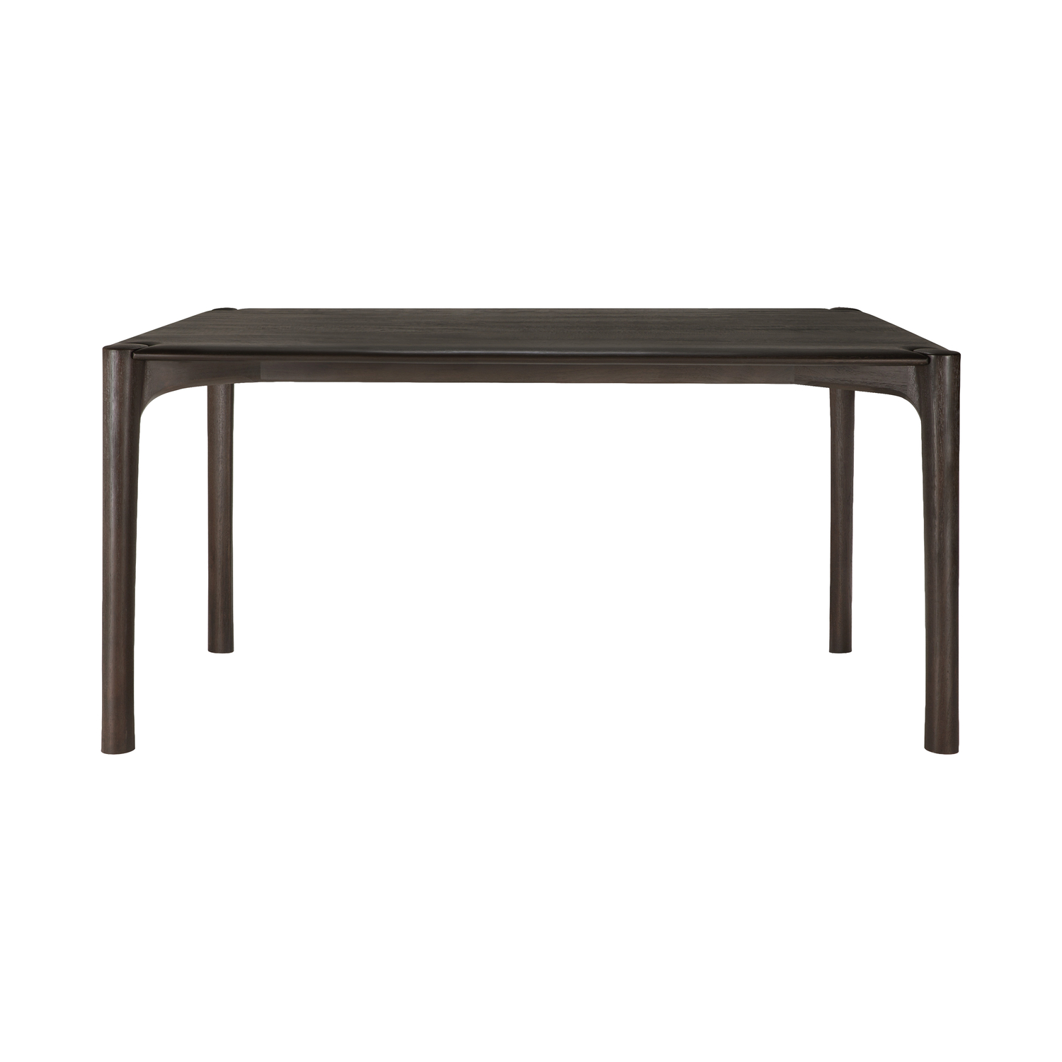 Ethnicraft Brown - Rectangular Table Pi - Solid Teak - Designer Alain Van Havre