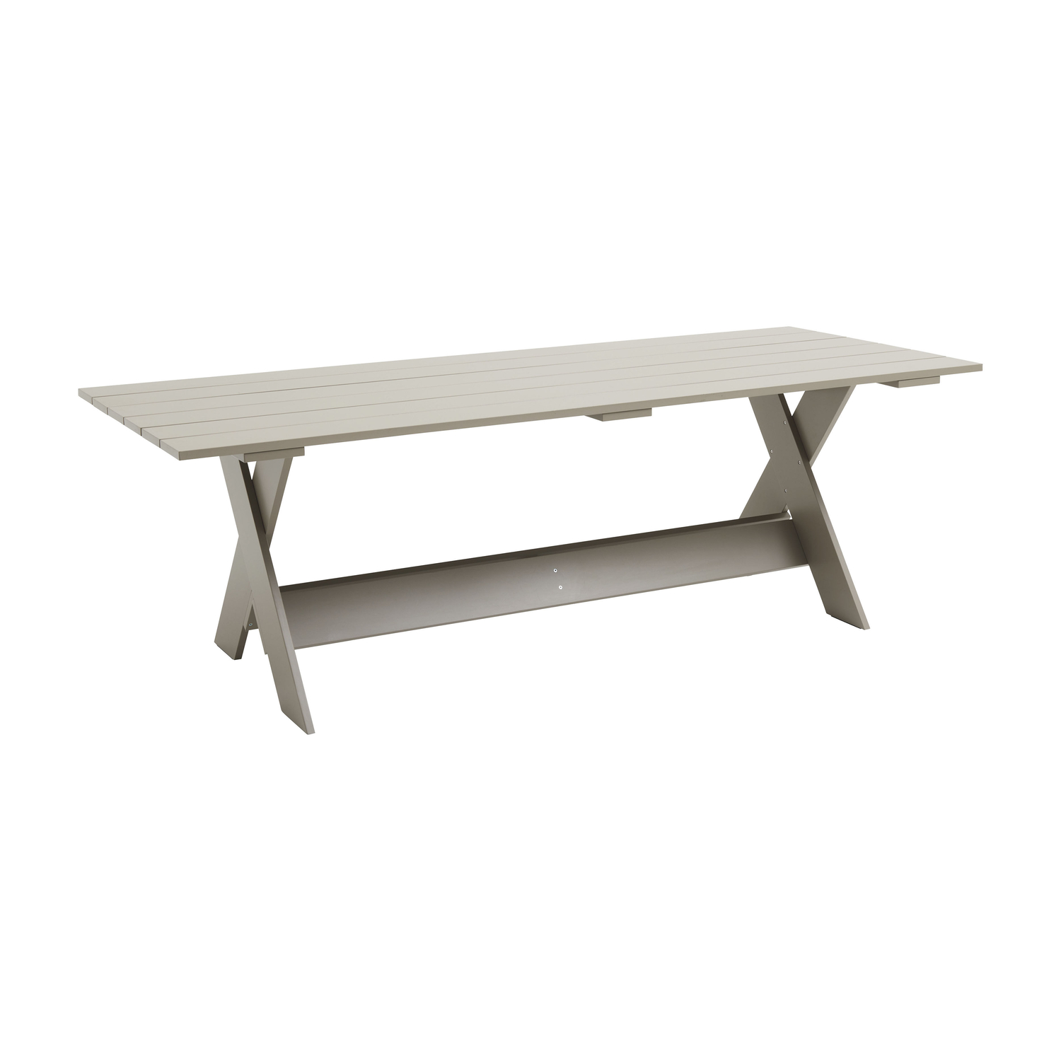 Hay - Rechteckiger Tisch Crate - Beige - Lackierte Massivkiefer - Designer Gerrit Rietveld