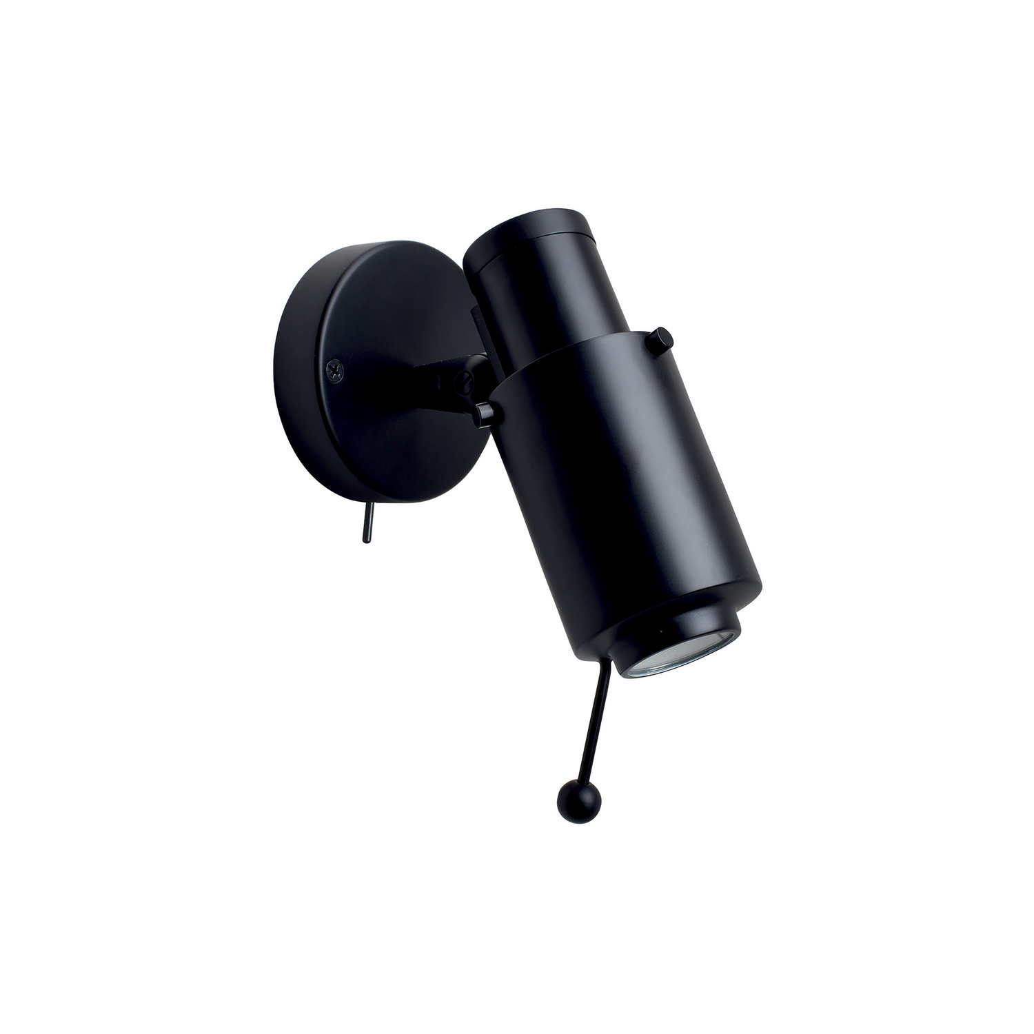 Dcw Éditions Light/Black - Swivel Wall Biny - Aluminium - Designer Jacques Biny