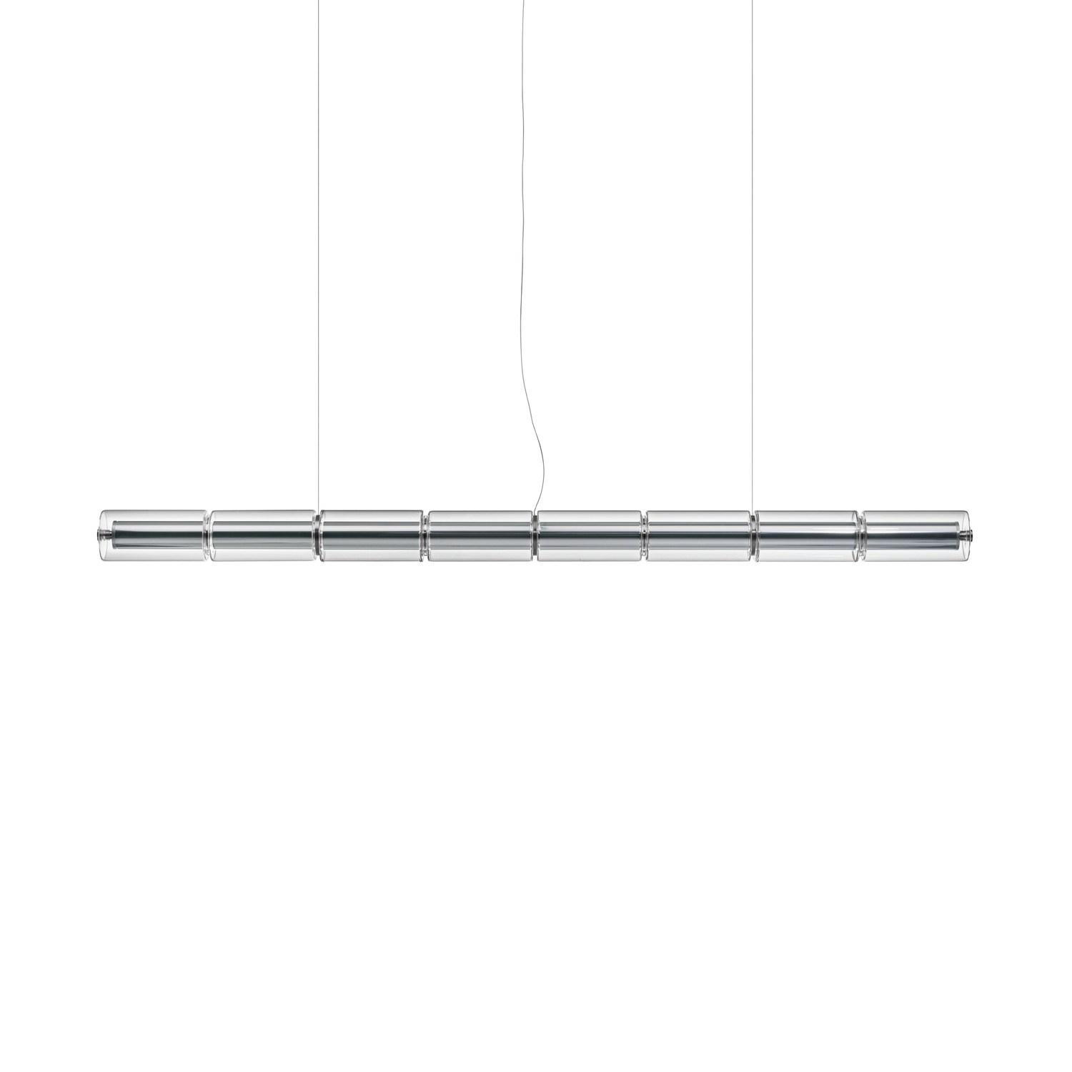 Flos - Pendelleuchte Luce - Transparent - Glas, Borosilikatglas - Designer Ronan Bouroullec