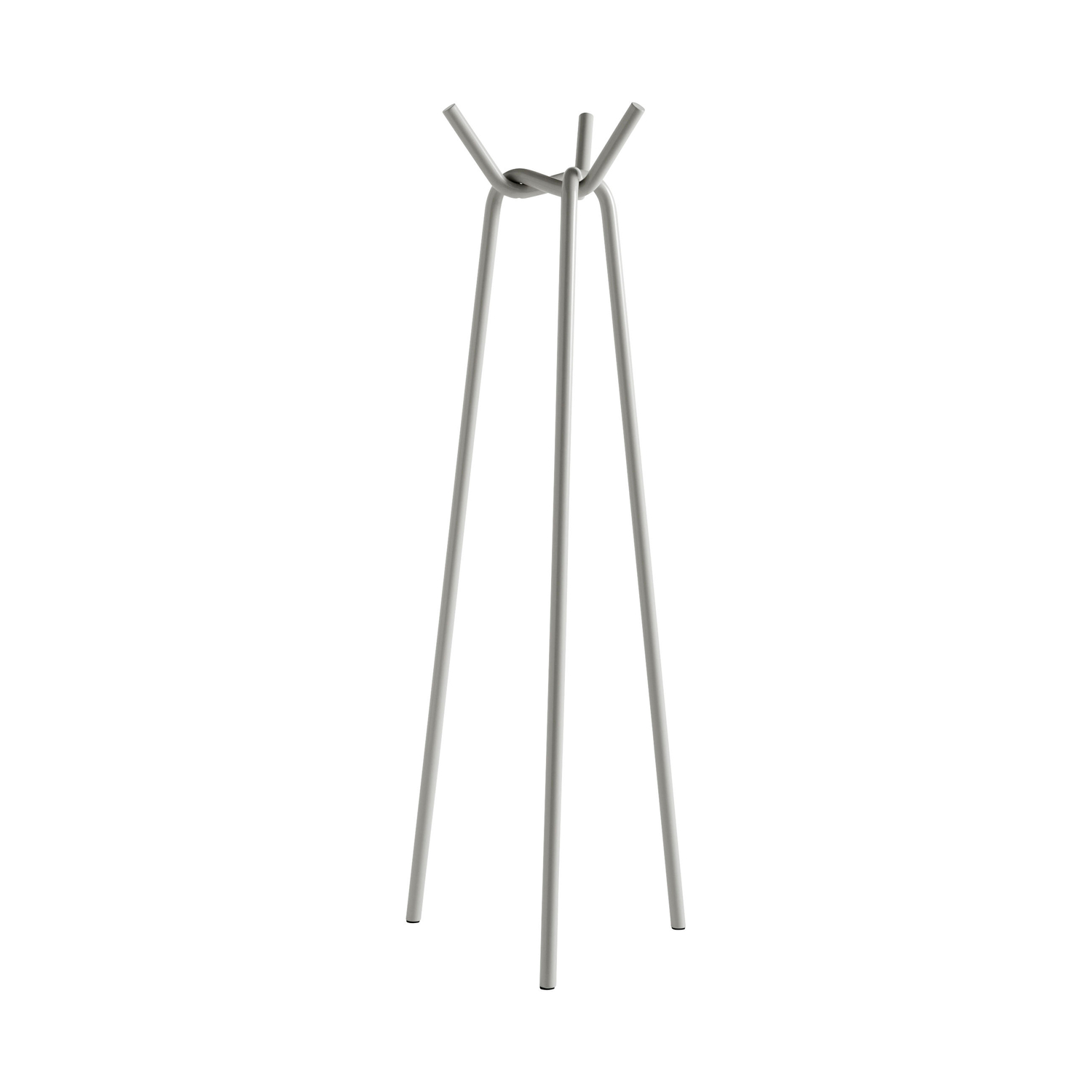 Hay Grey - Standing Coat Rack Knit - Lacquered Steel - Designer Jin Kuramoto