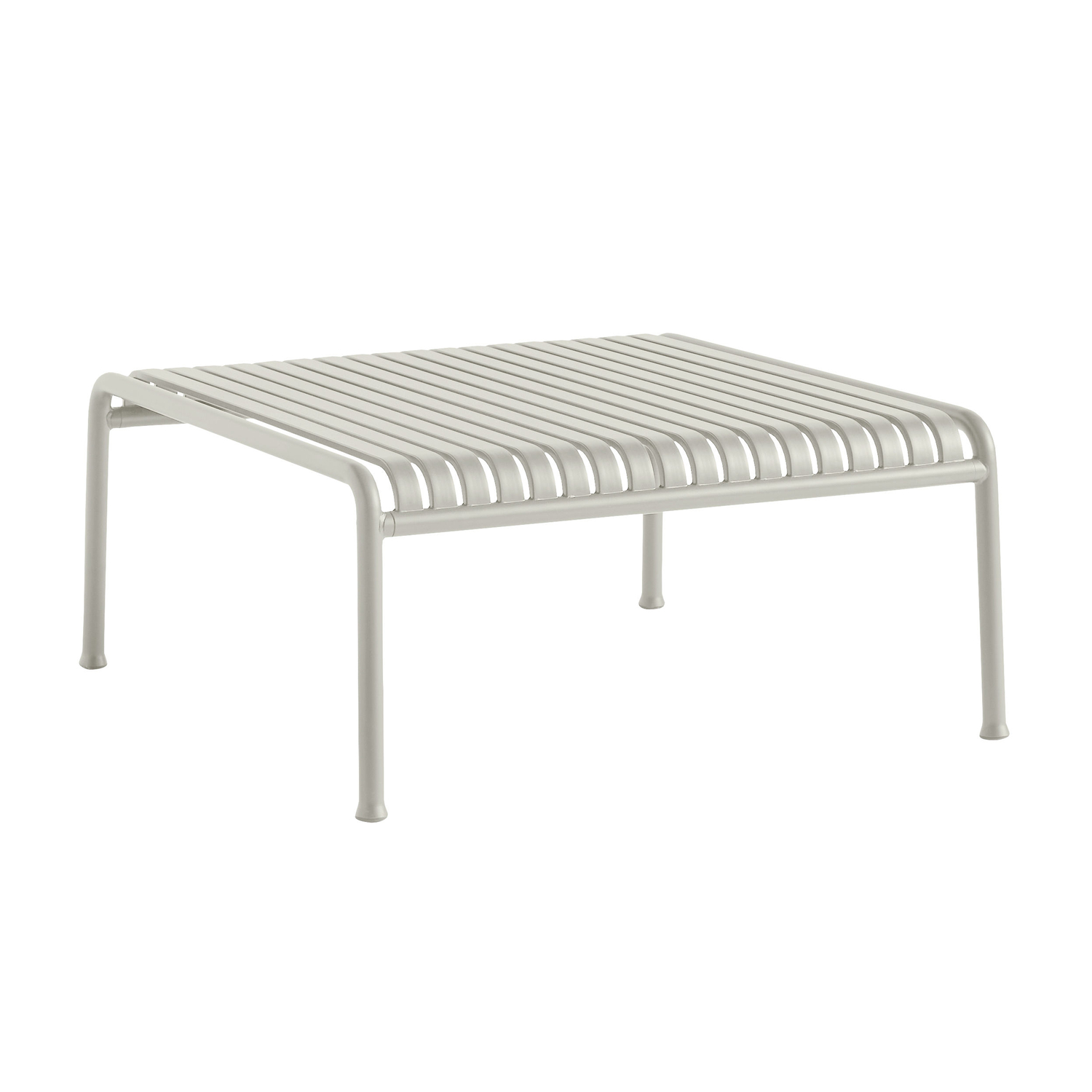 Hay Grigio - Tavolino Palissade - Acciaio - Designer Ronan & Erwan Bouroullec