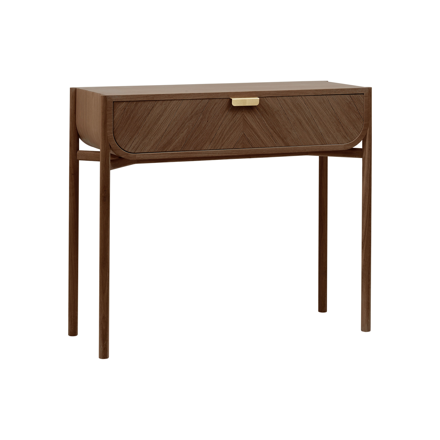 Hartô - Console Marius - Natural Wood - Tinted Oak Wood - Designer Pierre-François Dubois