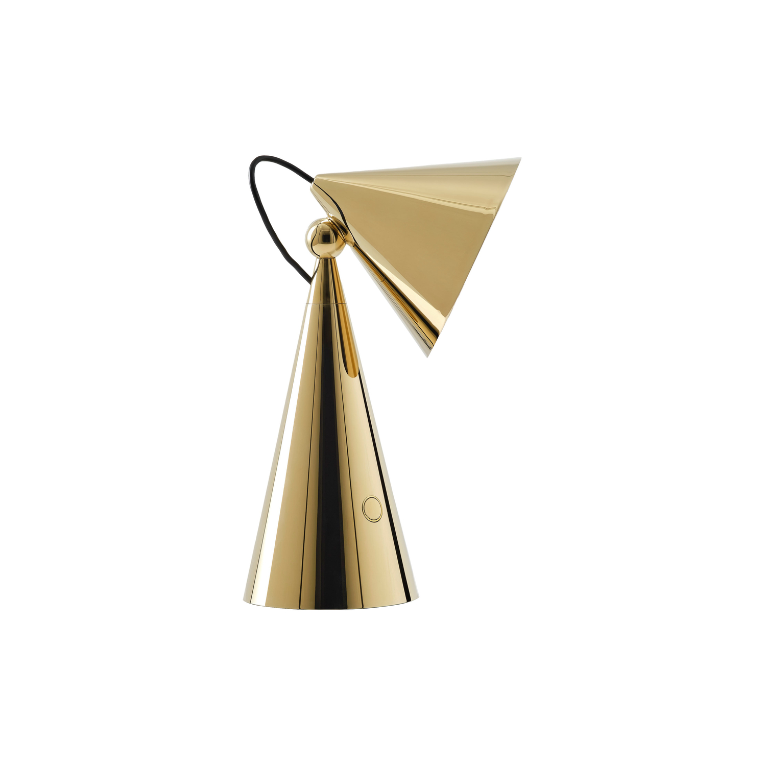 Tom Dixon Gold - Wireless Rechargeable Lamp Pose - Abs - Designer