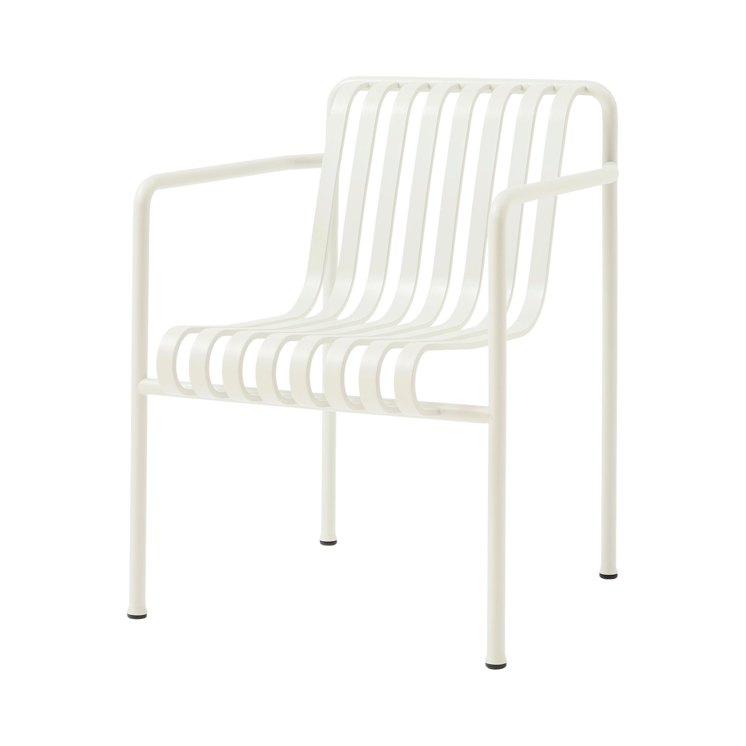 Hay - Stackable Armchair Palissade - White - Steel - Designer Ronan & Erwan Bouroullec
