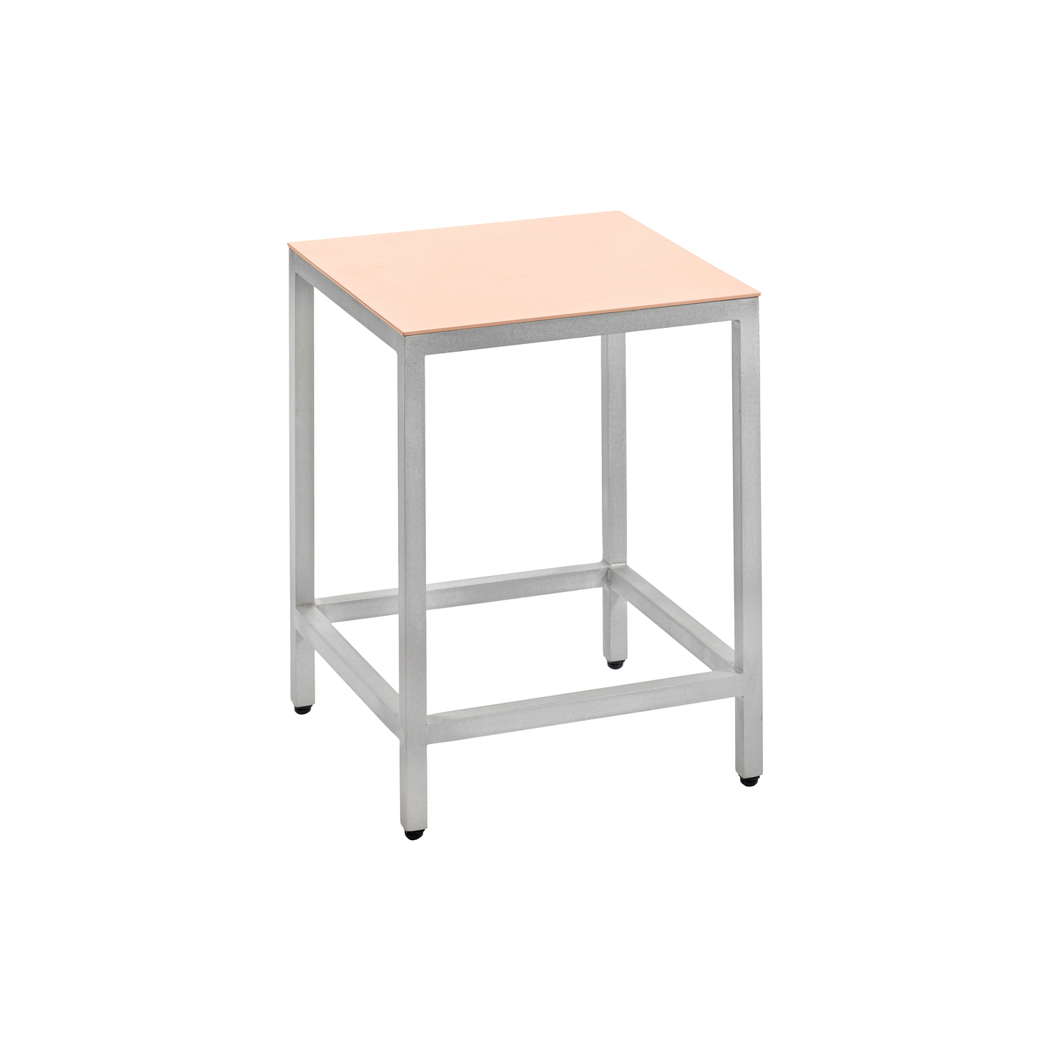 Valerie Objects Pink - Stool Alu - Aluminium - Designer Muller Van Severen