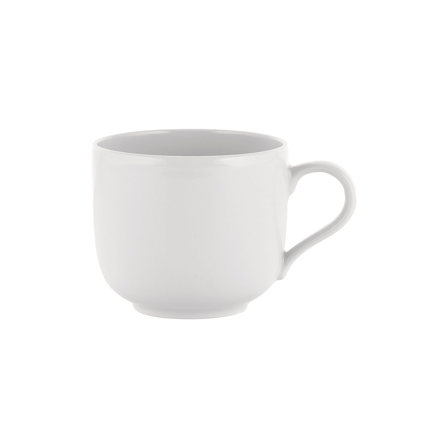 Alessi White - Coffee Cup La Bella Tavola - Fine Porcelain - Designer Ettore Sottsass