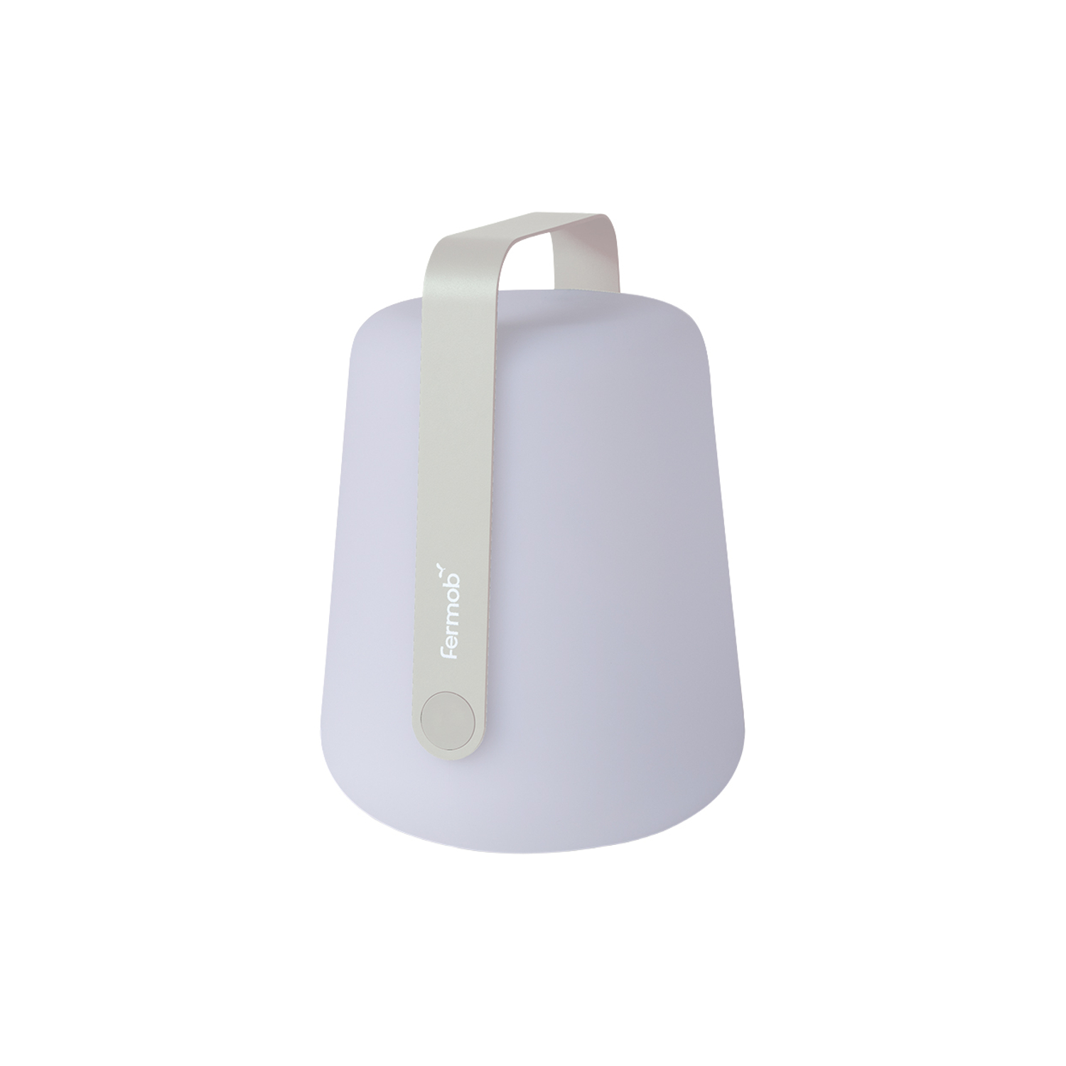 Fermob - Wireless Rechargeable Outdoor Lamp Balad - Grey - Polythene - Designer Tristan Lohner