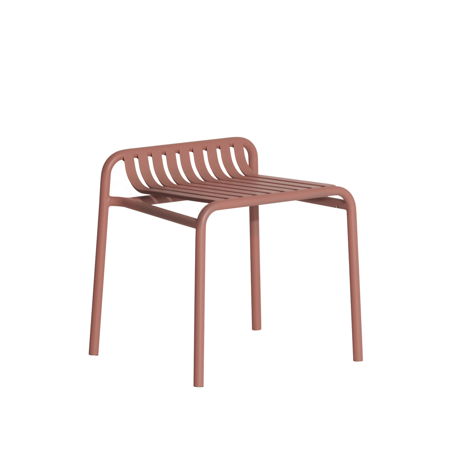 Petite Friture Brown - Stackable Stool Week-End - Aluminium - Designer Studio Brichetziegler