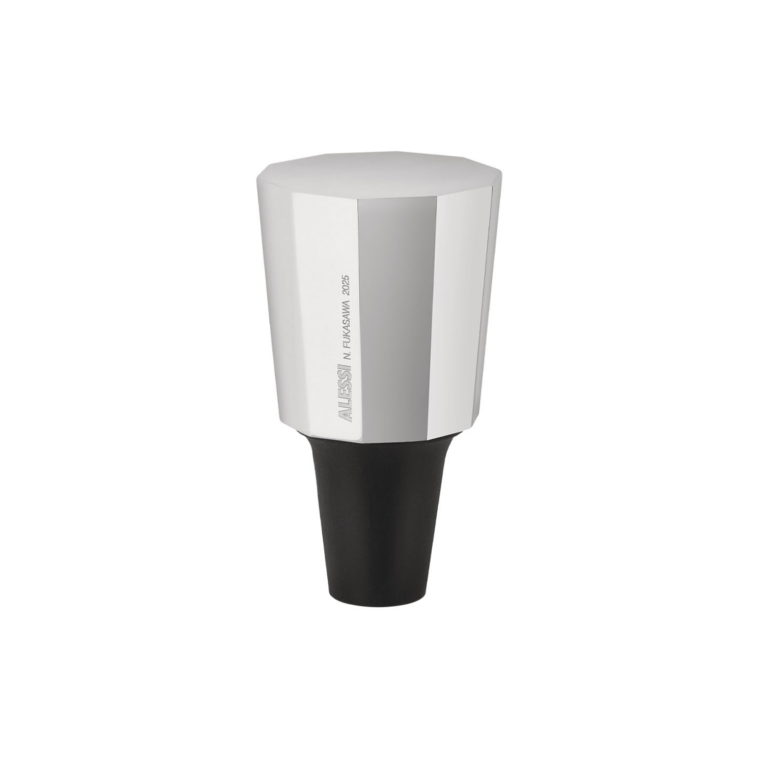 Alessi - Wine Stopper Eugenia - Metal - Zamac - Designer Naoto Fukasawa