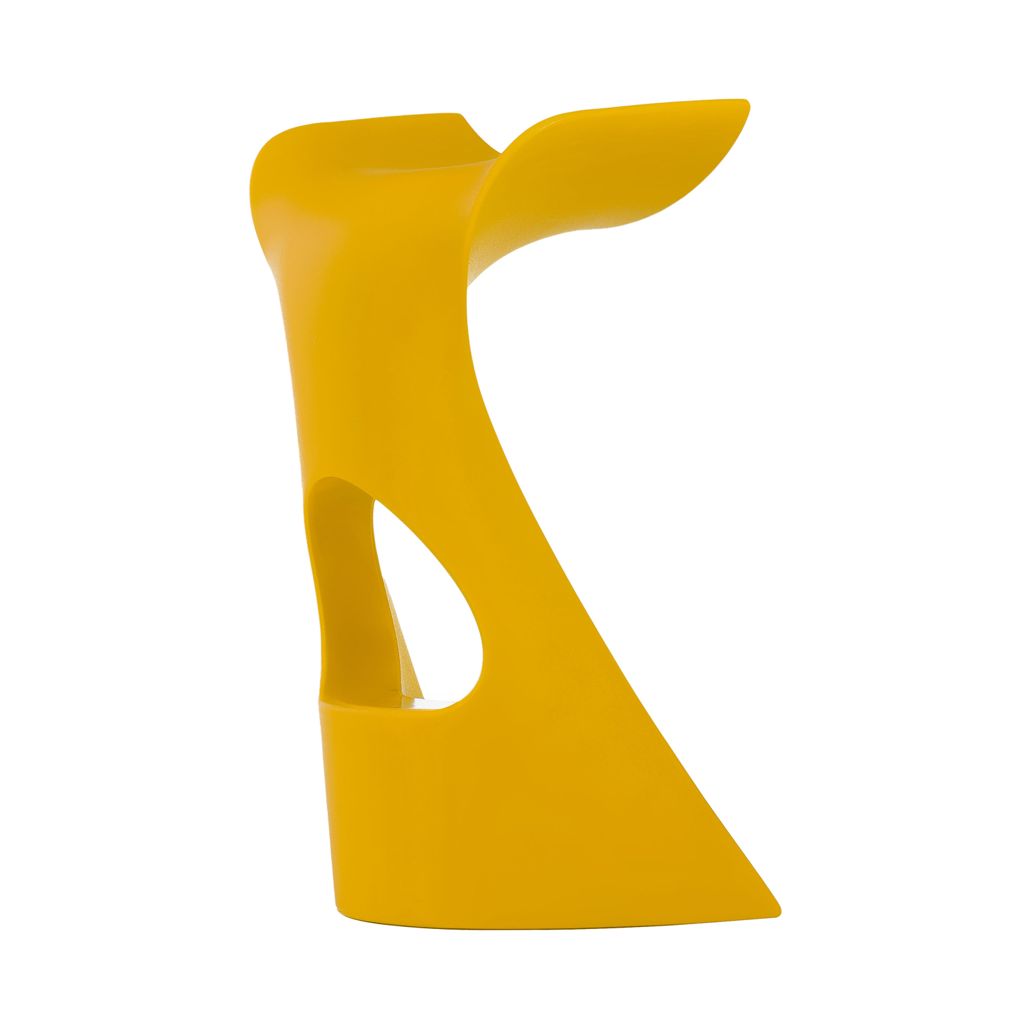 Slide Yellow - Bar Stool Koncord - Recyclable Polyethylene - Designer Karim Rashid