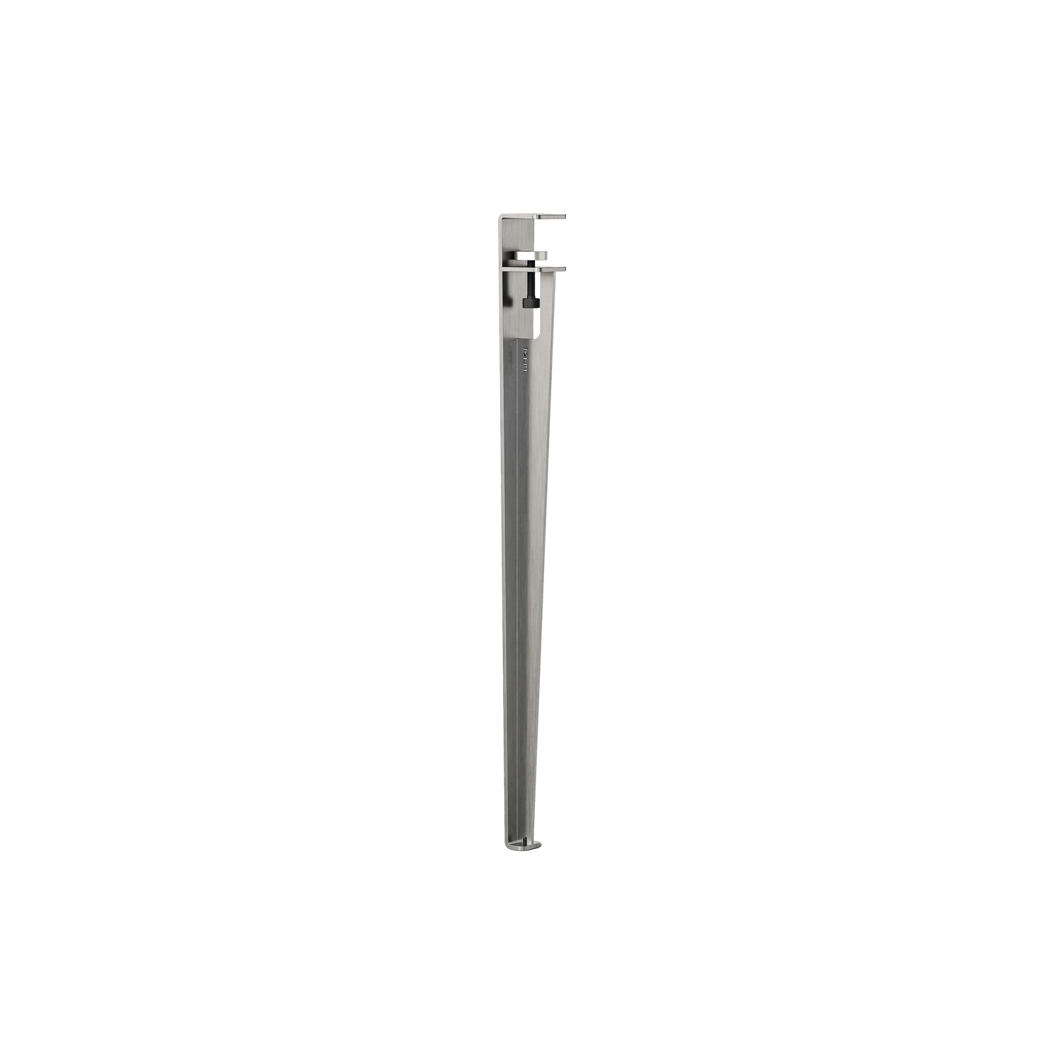 Tiptoe - Base, Legs Pieds & Plateaux - Metal - Brushed Stainless Steel - Designer Matthieu Bourgeaux