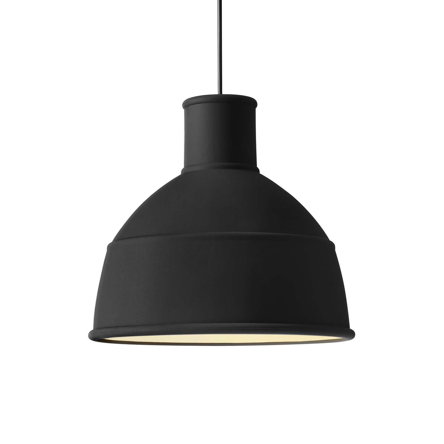 Muuto Black - Pendant Unfold - Silicone - Designer Form Us With Love