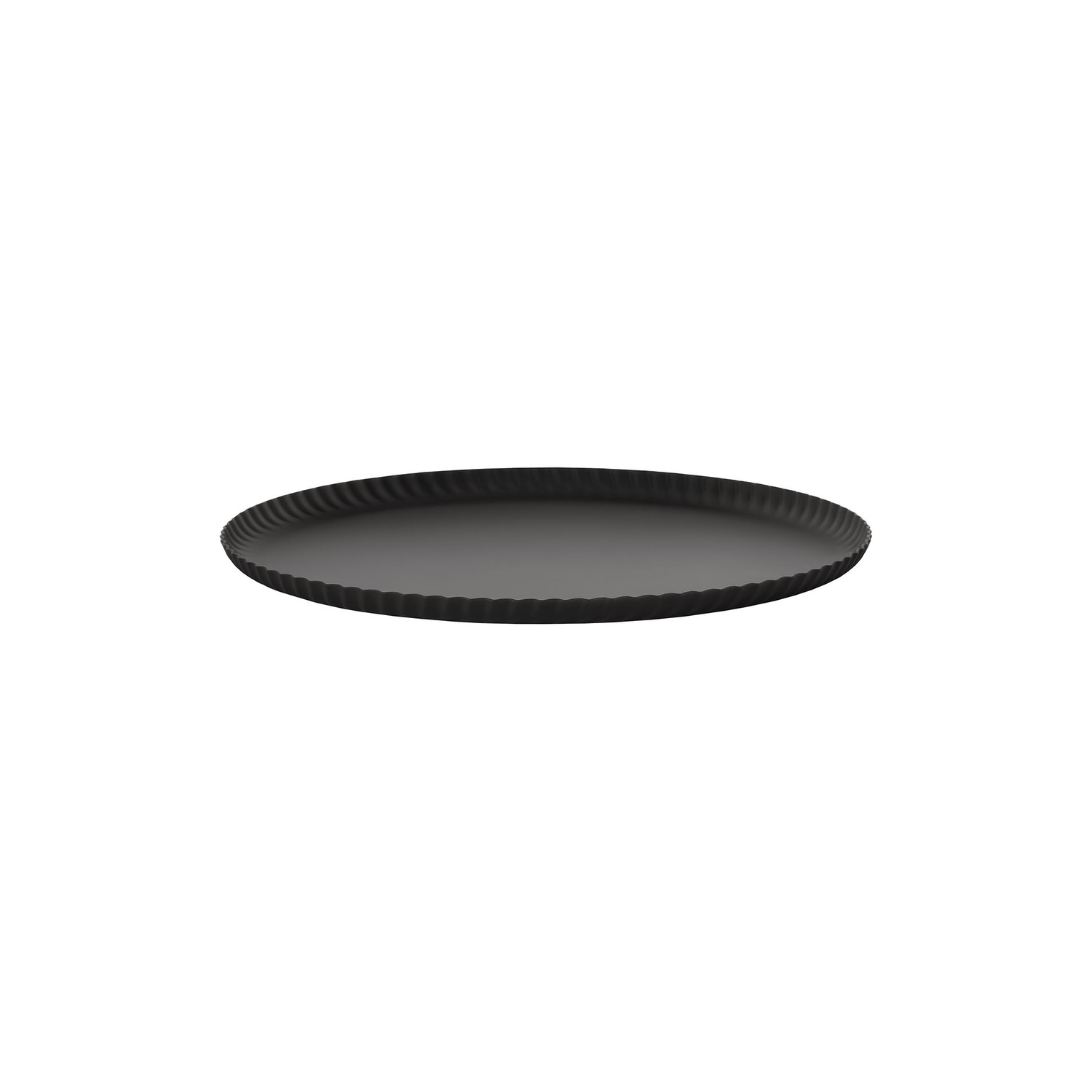 Alessi Black - Tray Pleats - Steel - Designer Jin Kuramoto
