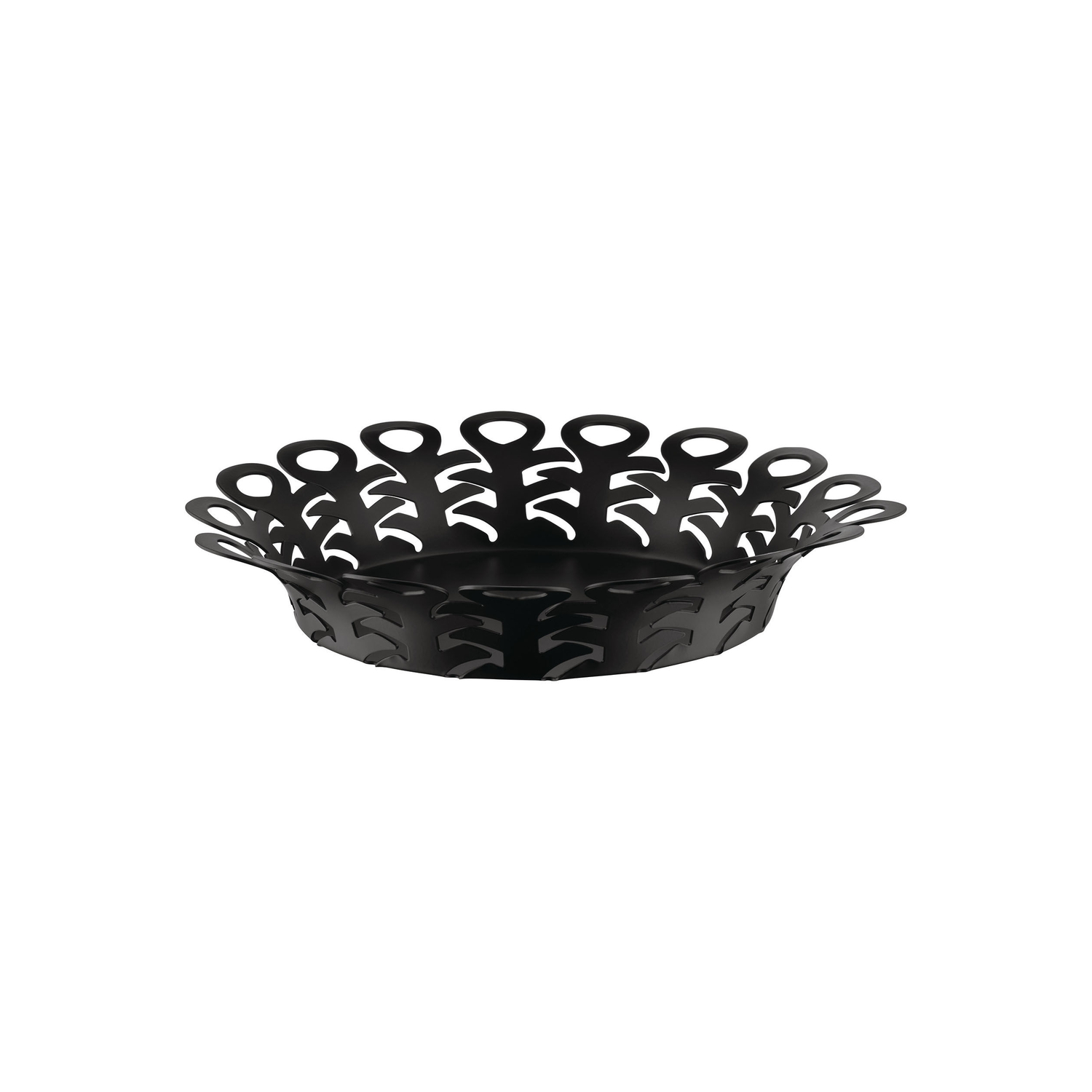 Alessi Black - Basket Vimini - Steel - Designer Donia Maaoui